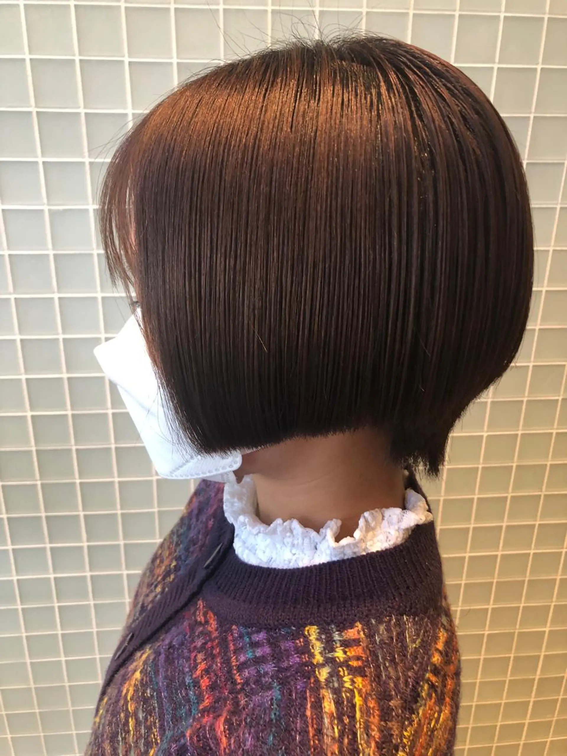 ショート ボブ 佐伯 凌太郎のヘアスタイル