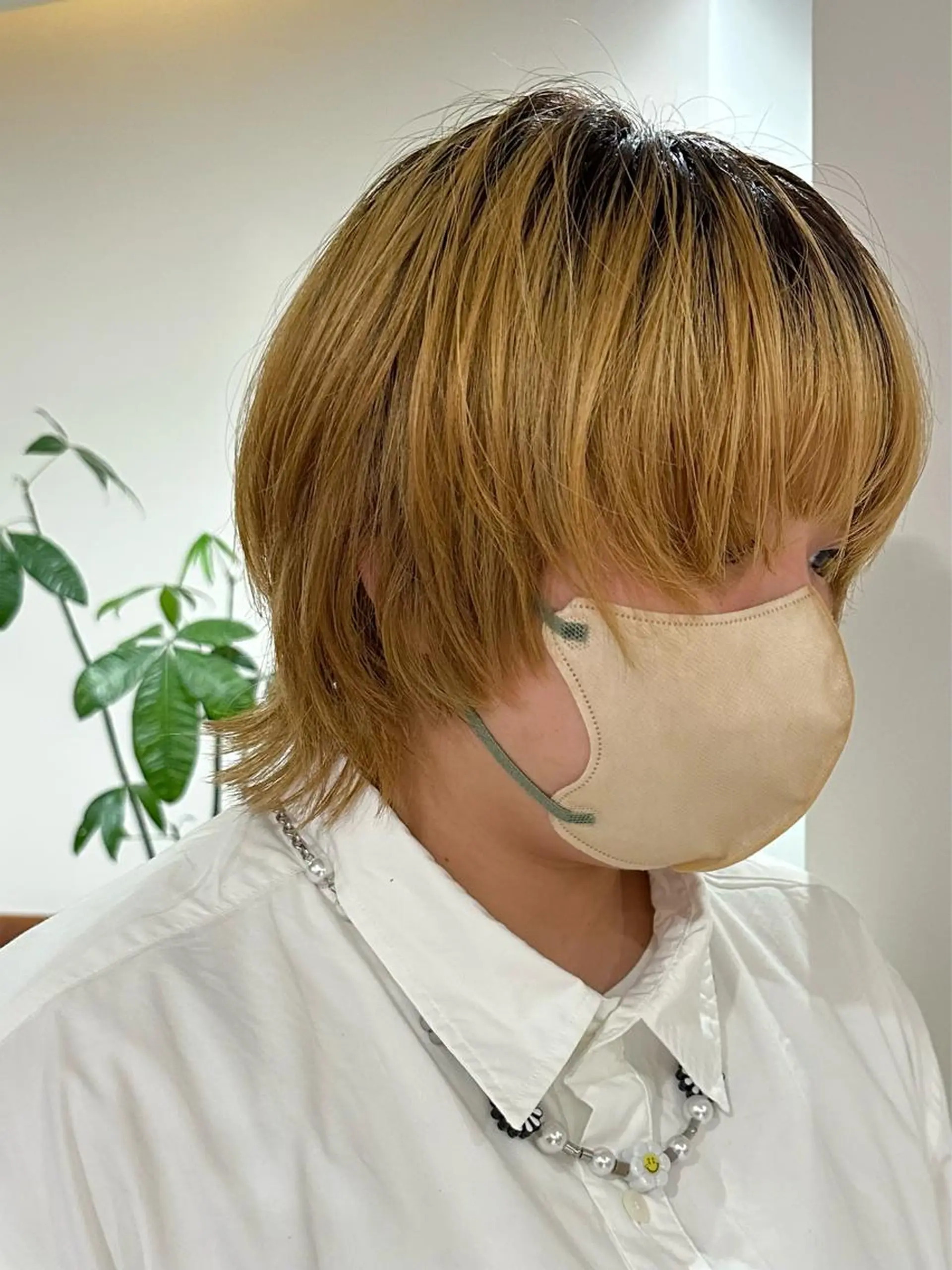 ショート 平野恵/透明感カラー ブリーチ/ボブのヘアスタイル