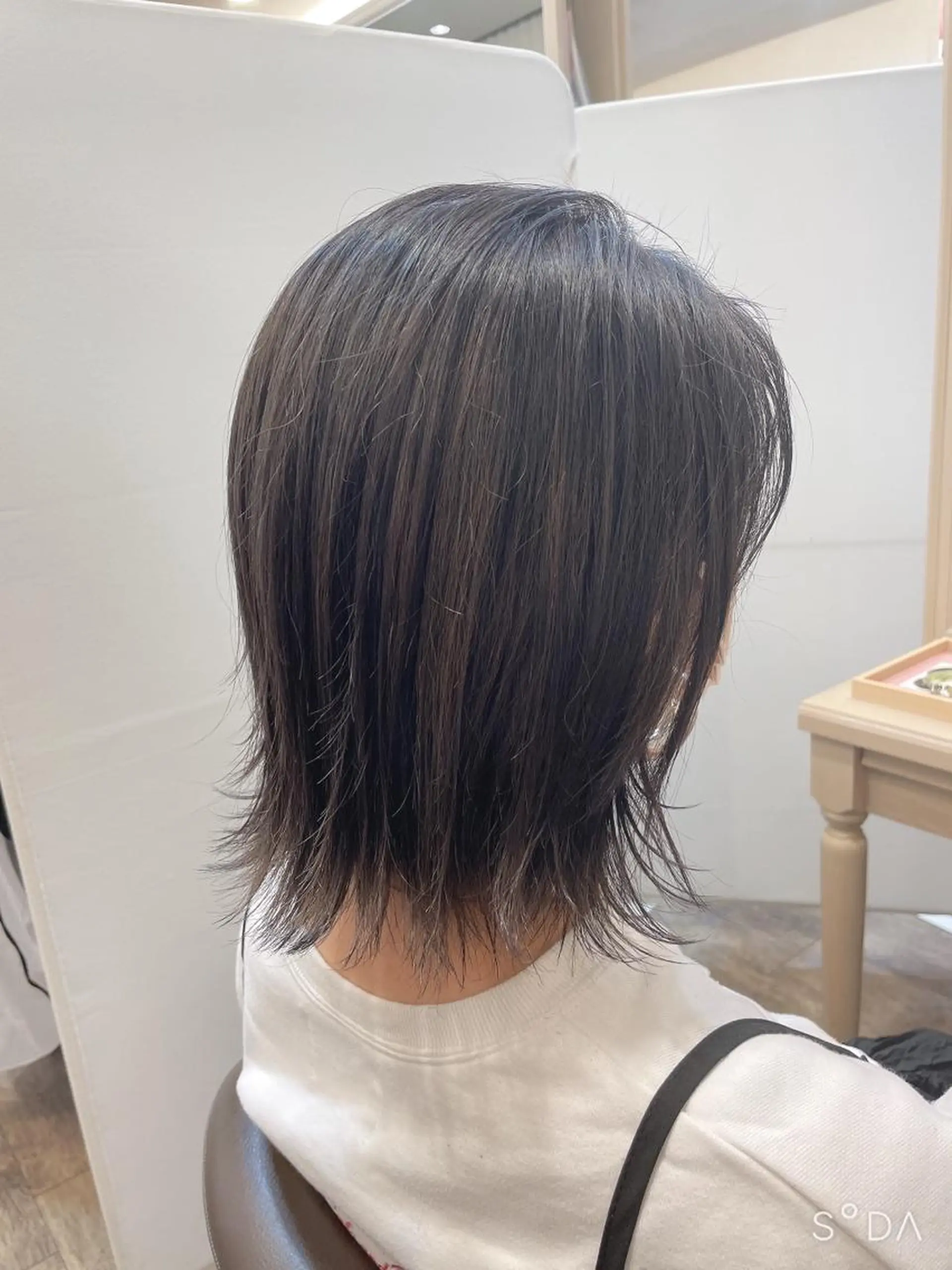 ミディアム ⭐️透け感カラー /齊藤容史⭐️のヘアスタイル