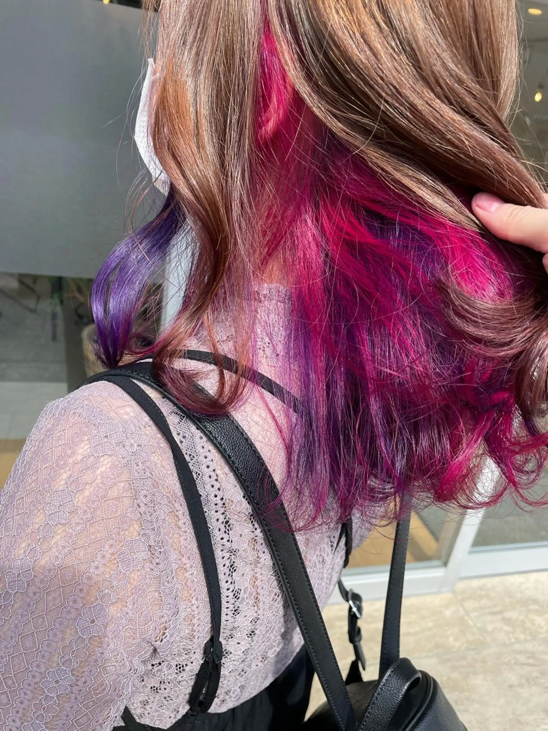 カラー 宮崎 千夏のヘアスタイル