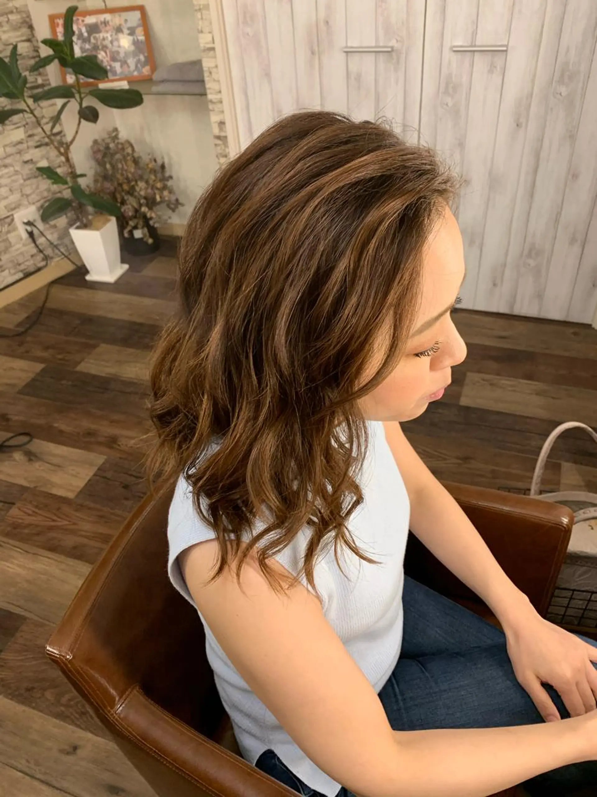 ミディアム ヘアアレンジ hair make  Lucciのヘアスタイル