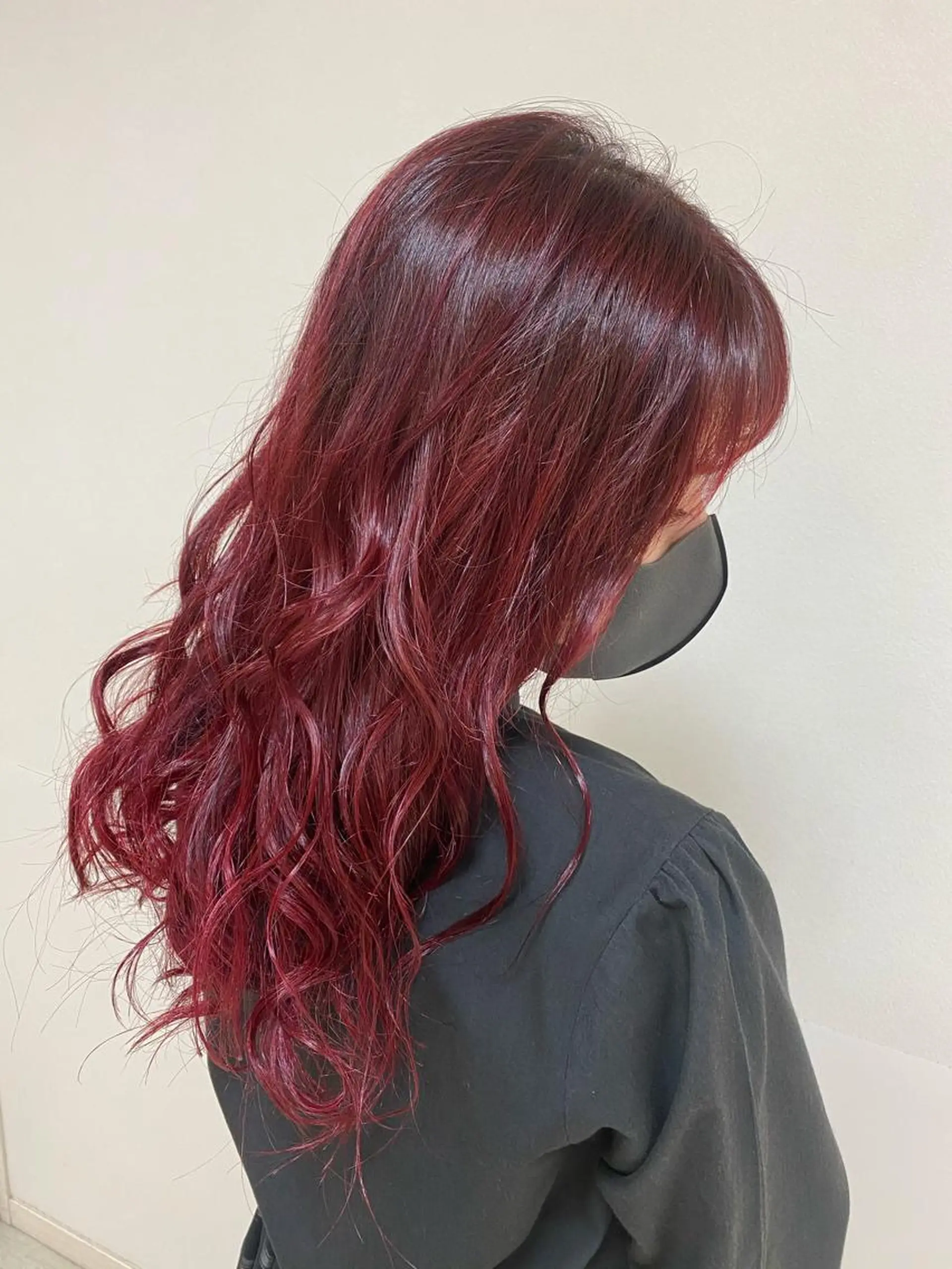 ロング カラー ヘアアレンジ ラベンダーカラー レッドカラー enurk店 🍋 丸谷みく♥のその他イメージ