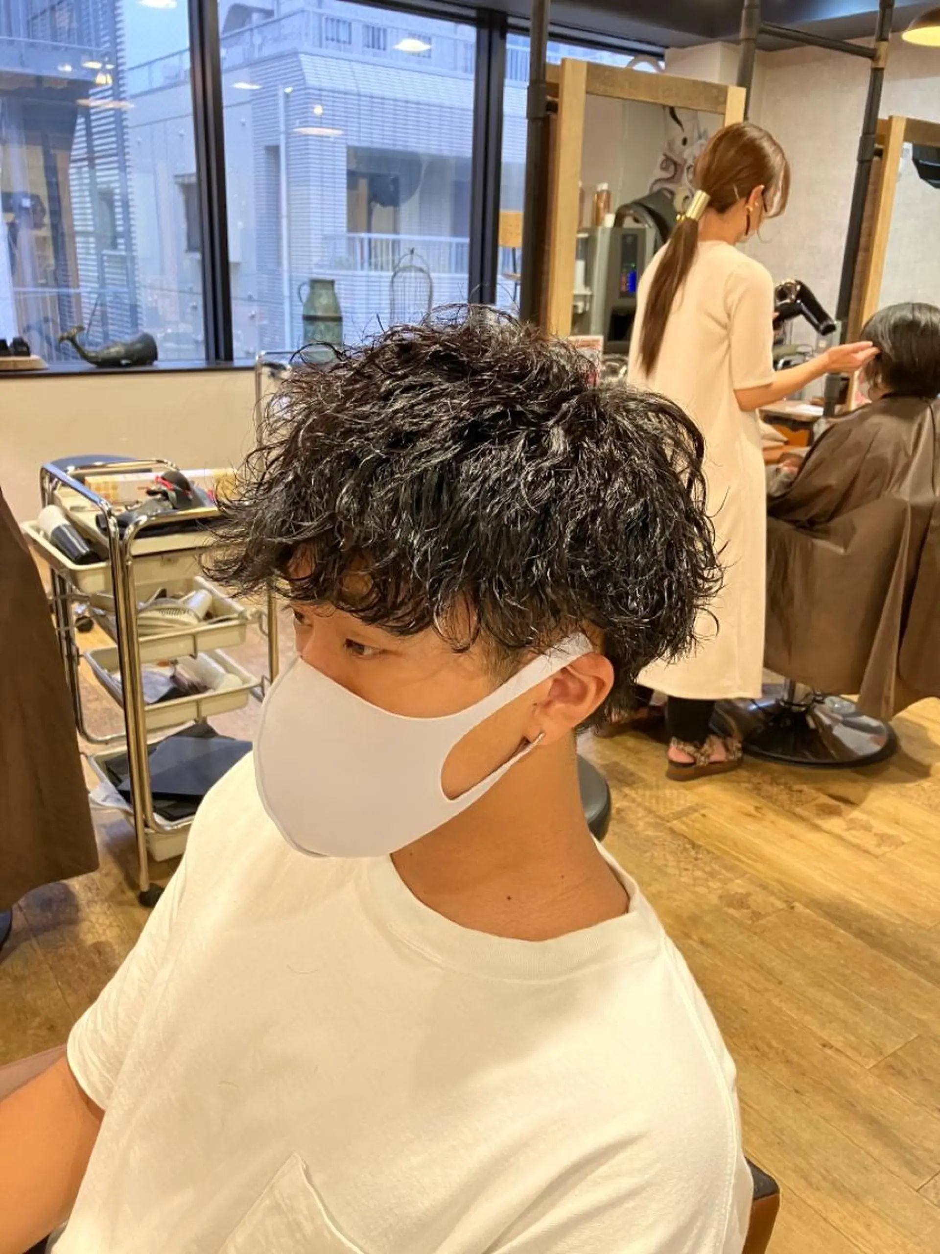 ショート パーマ 【髪質改善】関根 拓斗のヘアスタイル