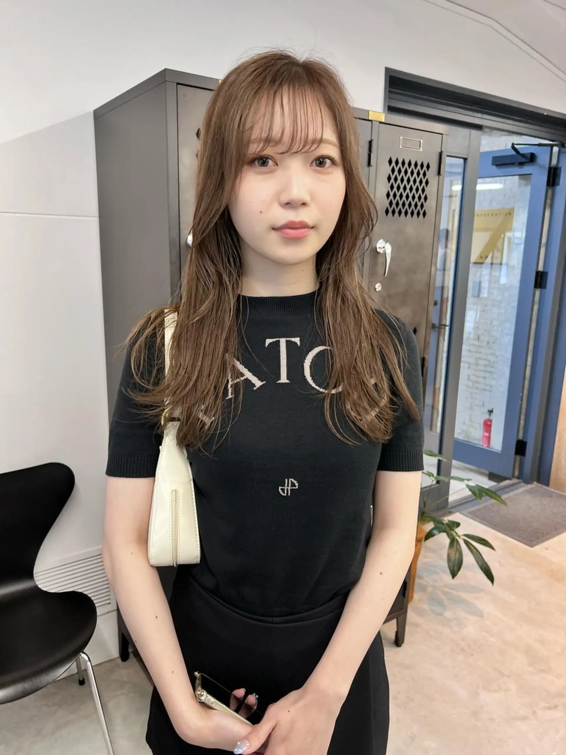 セミロング カラー カット ヘアカラー 樫原裕二 /柔らかいカラーのヘアスタイル