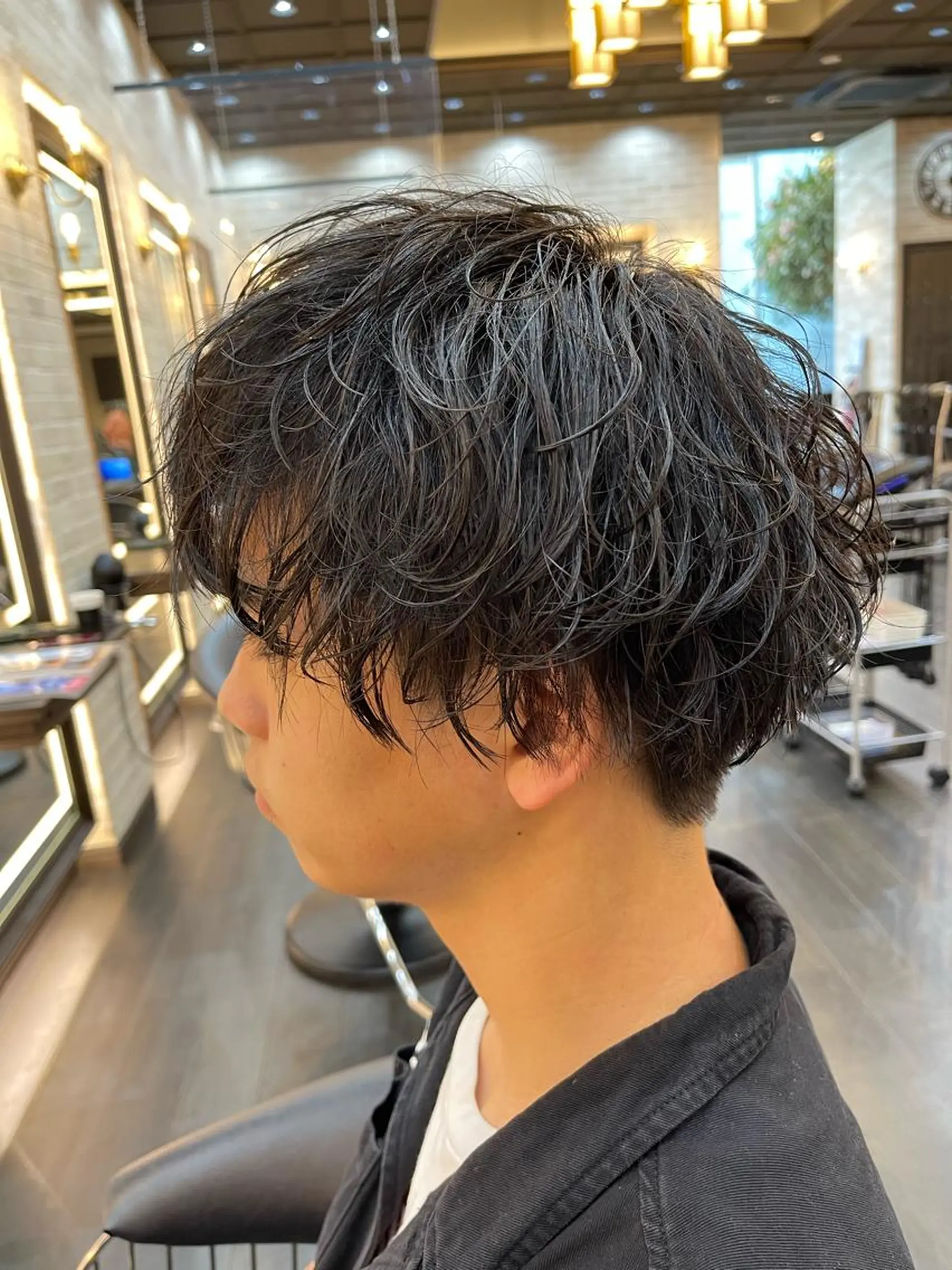 ショート パーマ メンズ メンズパーマ スパイラルパーマ カット パーマ メンズパーマ特化/ KAORU/店長のヘアスタイル