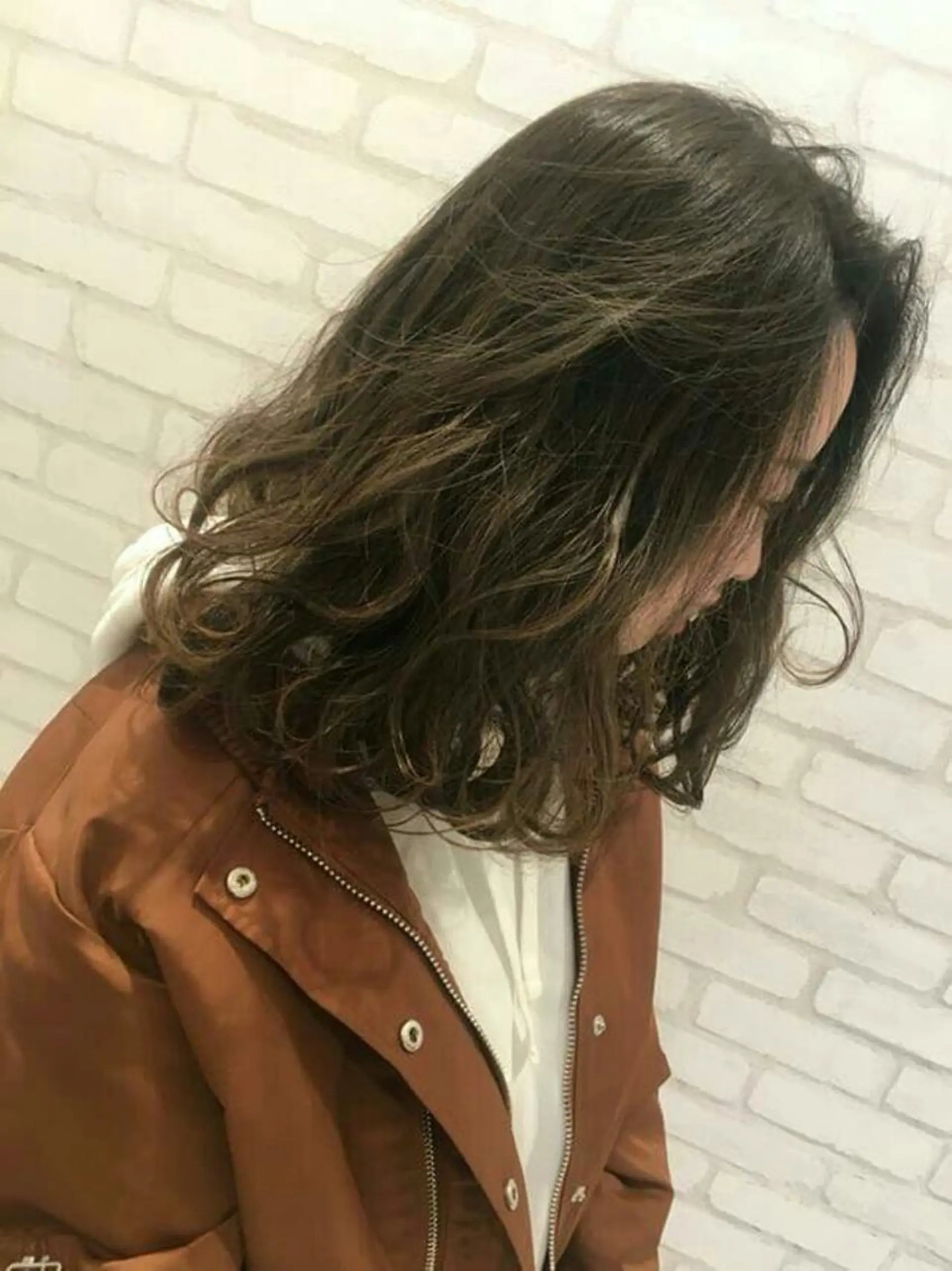 カラー 北野 親善のヘアスタイル