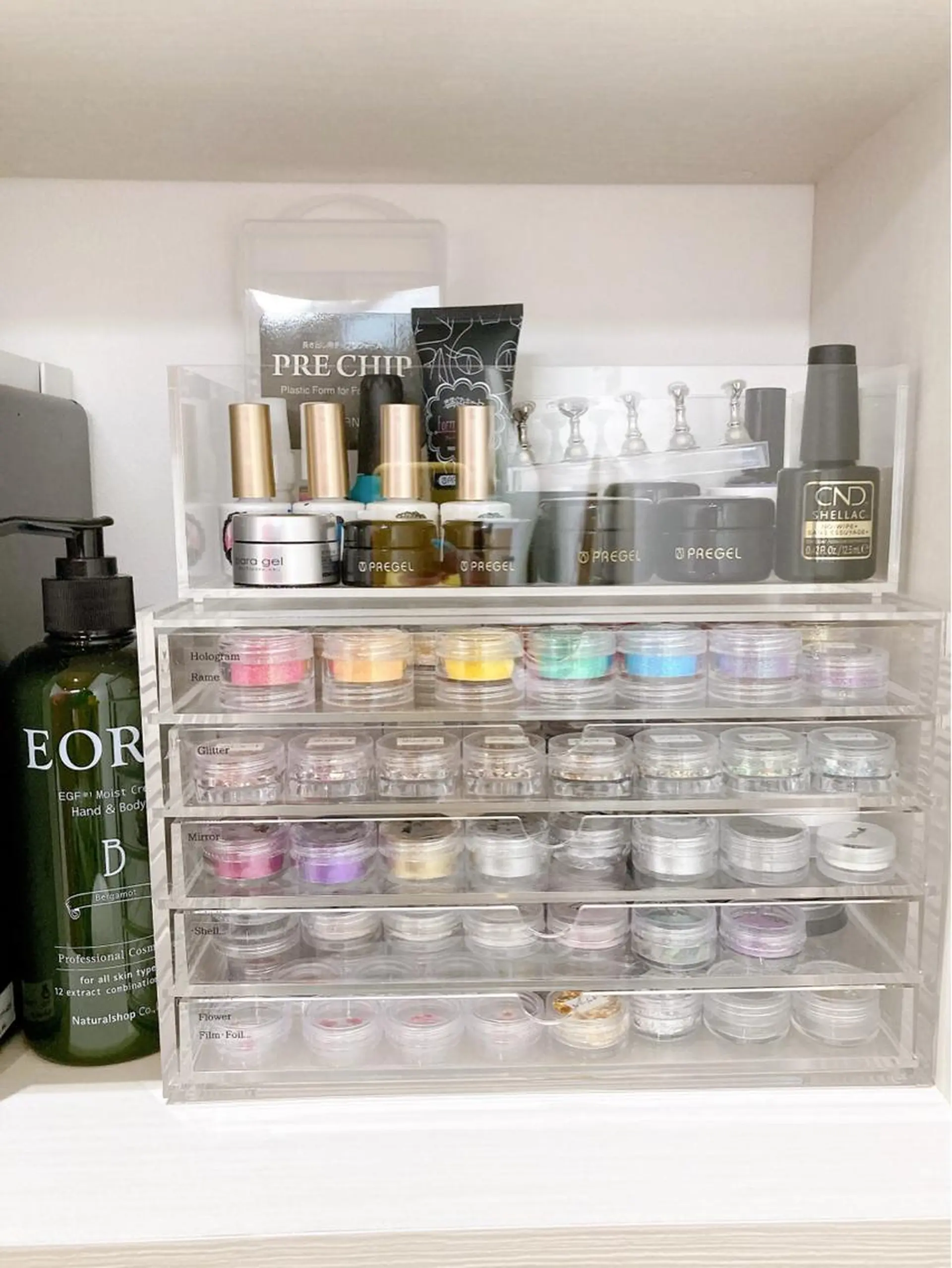 ネイル ラメ(グリッター) T Hitomiのネイルデザイン