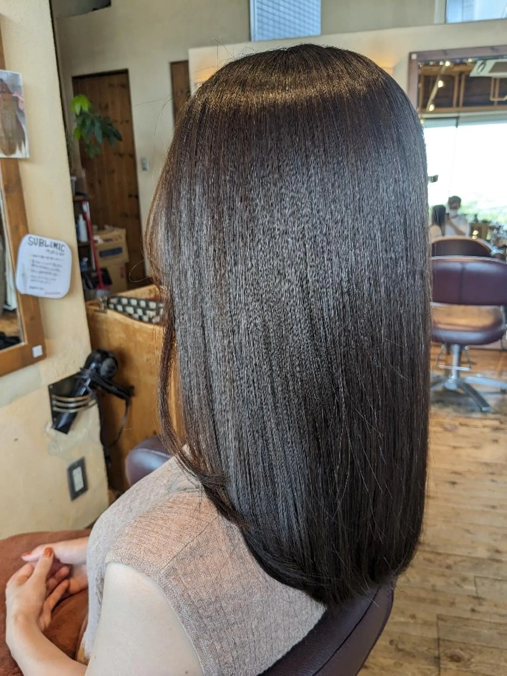 セミロング 縮毛矯正 カット 縮毛矯正 木下 峻輔/髪質改善特化のヘアスタイル