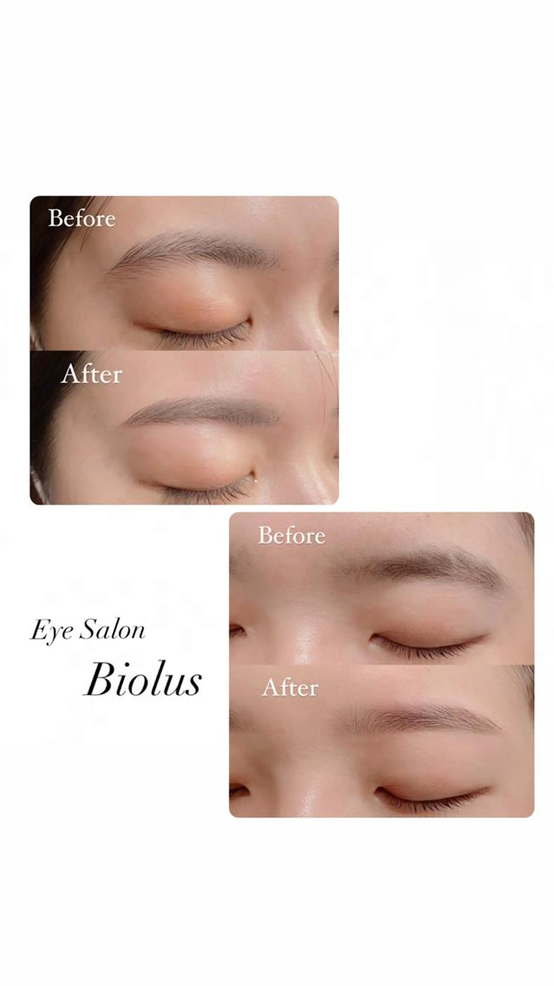 アイブロウ Biolus／天王寺 本店💠momo💠のマツエク・マツパデザイン