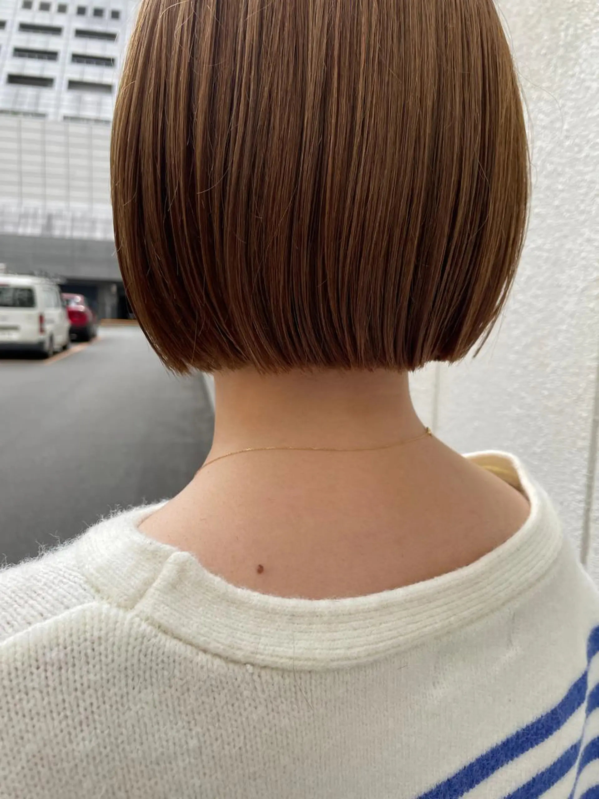 ショート ボブ カット さの あやねのヘアスタイル