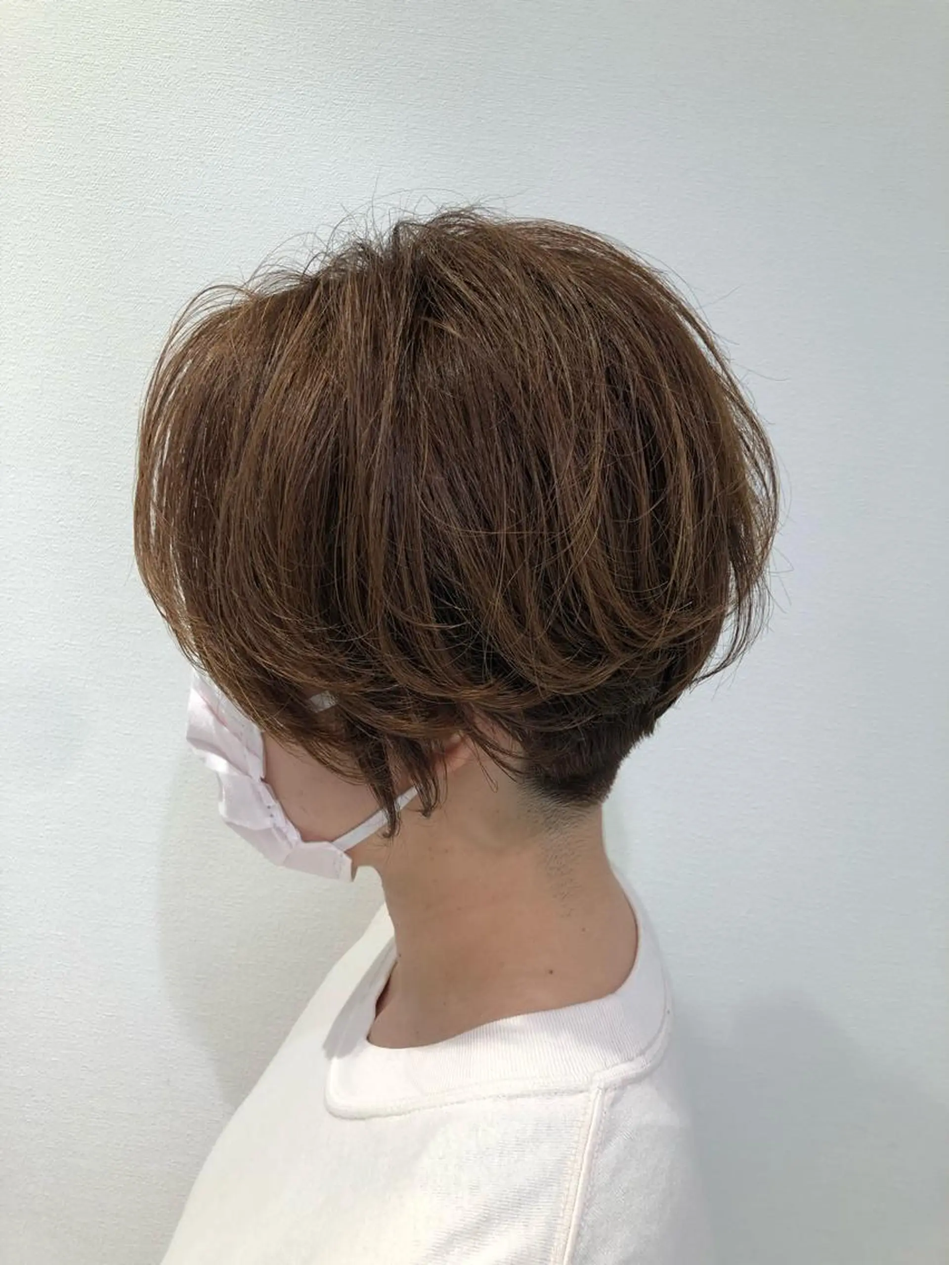 ショート カット ヘアカラー トリートメント 大人女性のショート ・ボブ✂︎沼尻典祥のヘアスタイル