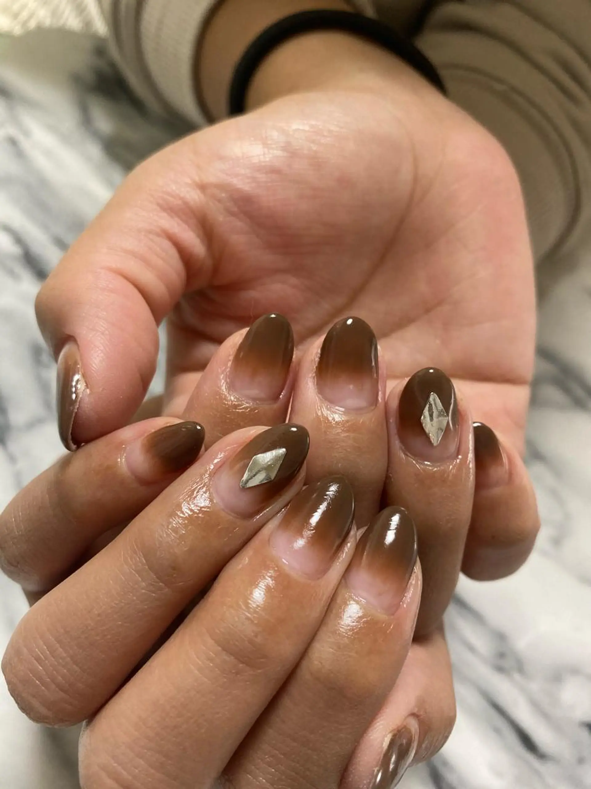 ネイル シンプルネイル QULEONAIL所属・大城 裕麻のネイルデザイン