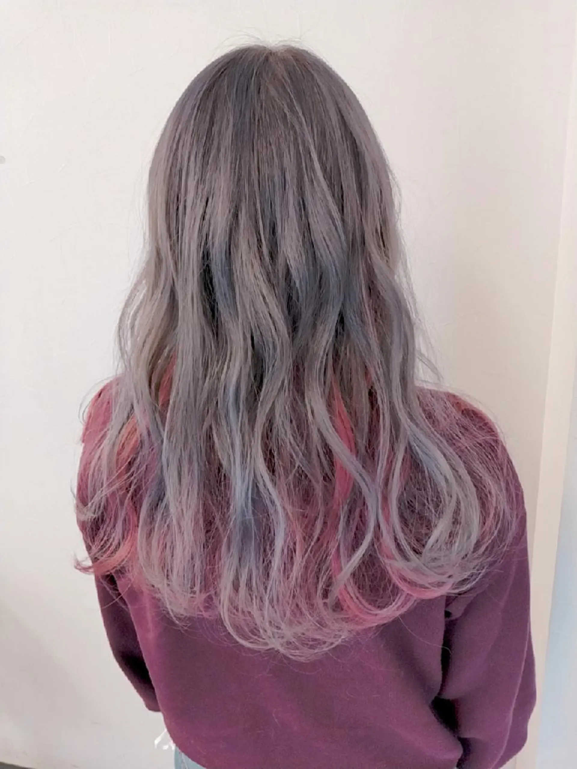ロング カラー アディクシーカラー バレイヤージュ ブリーチ ダブルカラー グラデーションカラー デザインカラー髪質 改善Lilithのその他イメージ