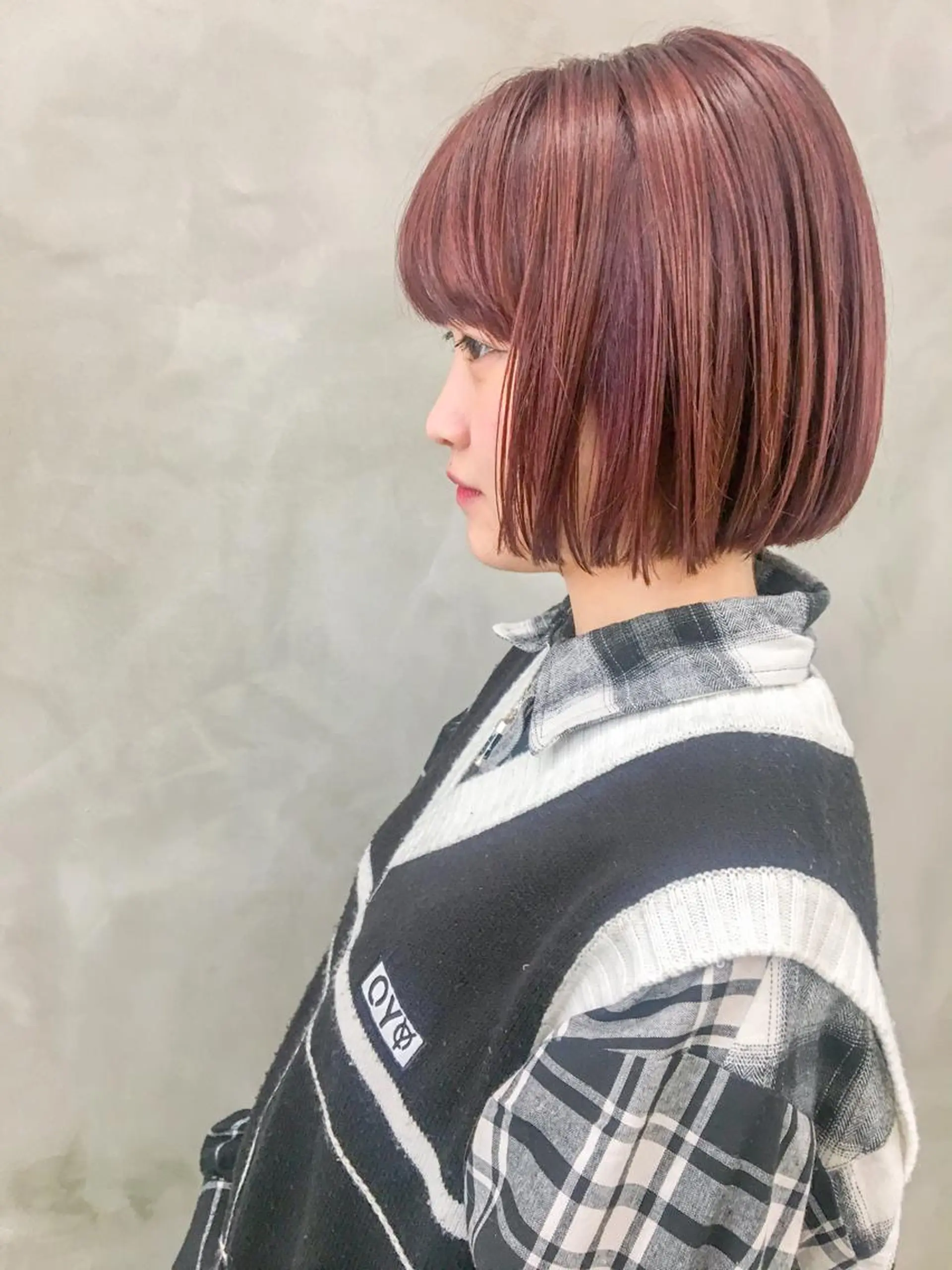 カラー ダブルカラー ハイトーンカラー ピンクカラー ボブ SEED&beauty byFLAT所属・ヘッドスパ (女性限定)🍋モエのヘアスタイル