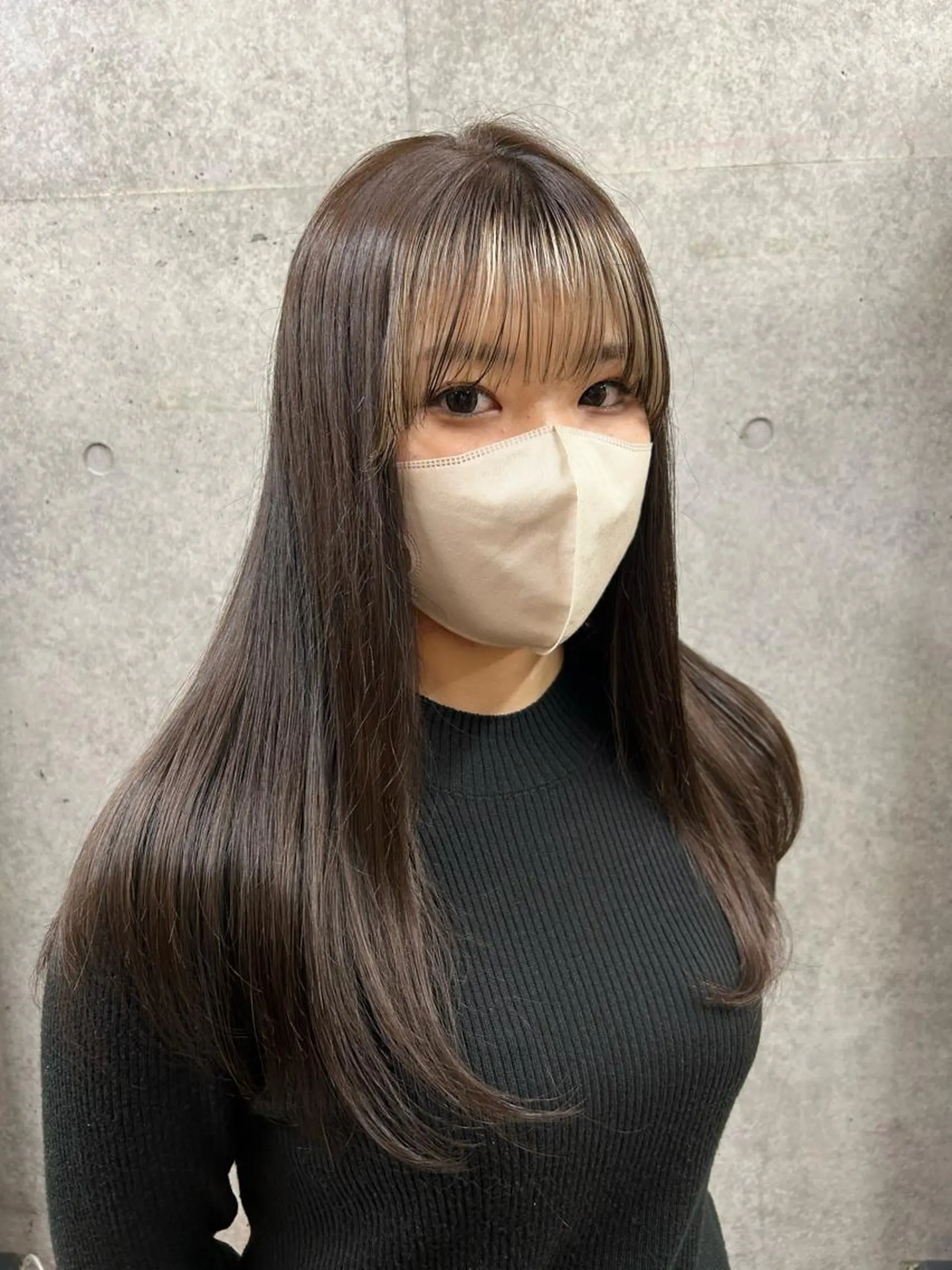 カラー すずき さくやのヘアスタイル