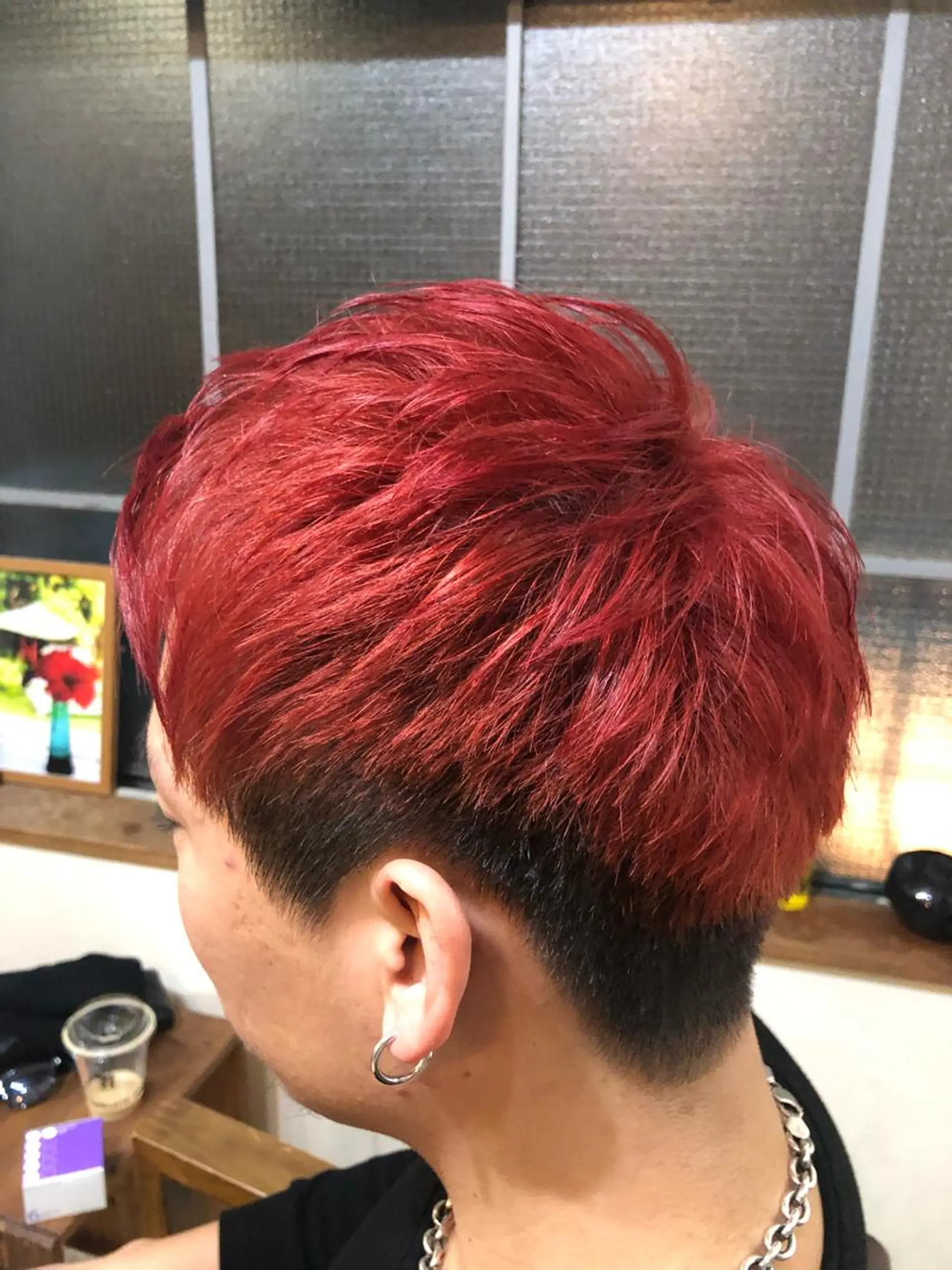 ショート ショートヘア ヘアカラー トリートメント Lia所属・縮毛矯正の達人 ☆　松本のヘアスタイル