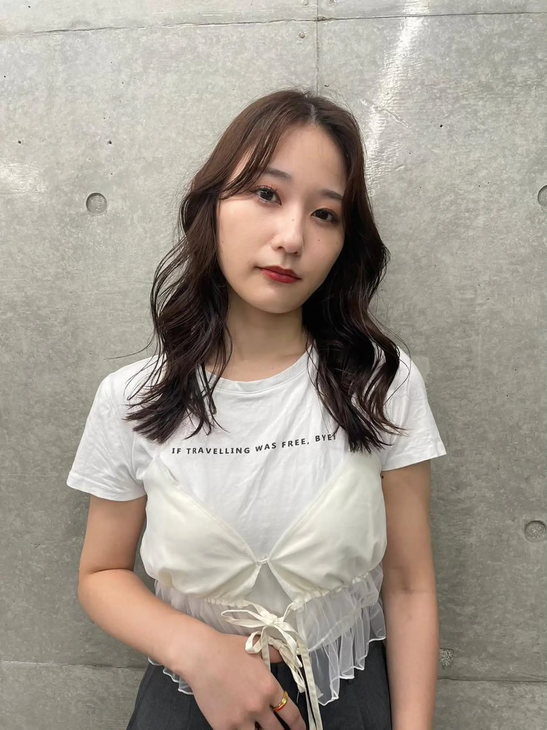 セミロング カラー 💚Forest Mirror💚のヘアスタイル