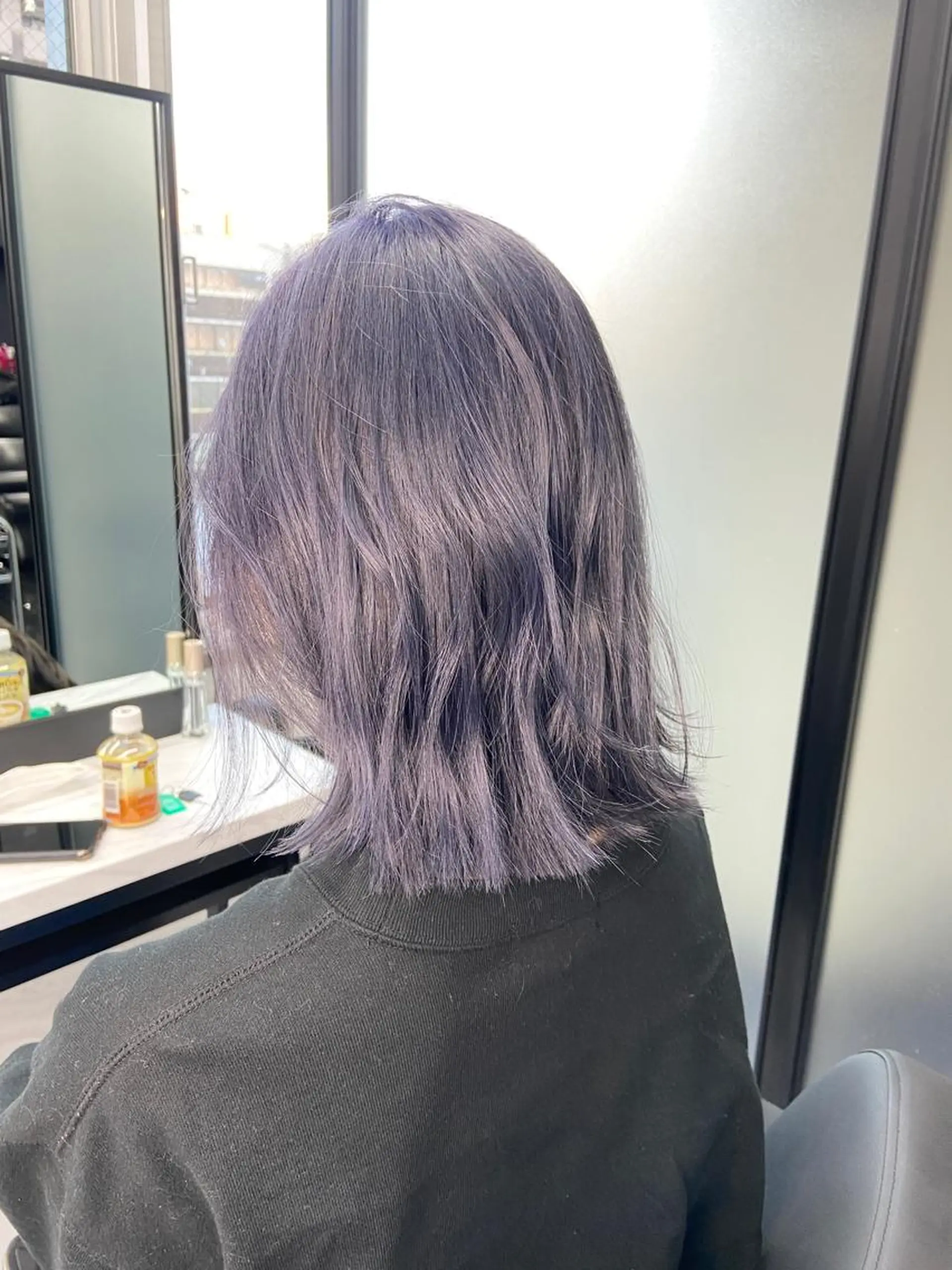 ミディアム カラー ハイトーンカラー ヘアカラー トリートメント ミルボンAujua認定サロン Ria  OSAKA 梅田所属・メンズ、エクステ特化 Ryuのヘアスタイル