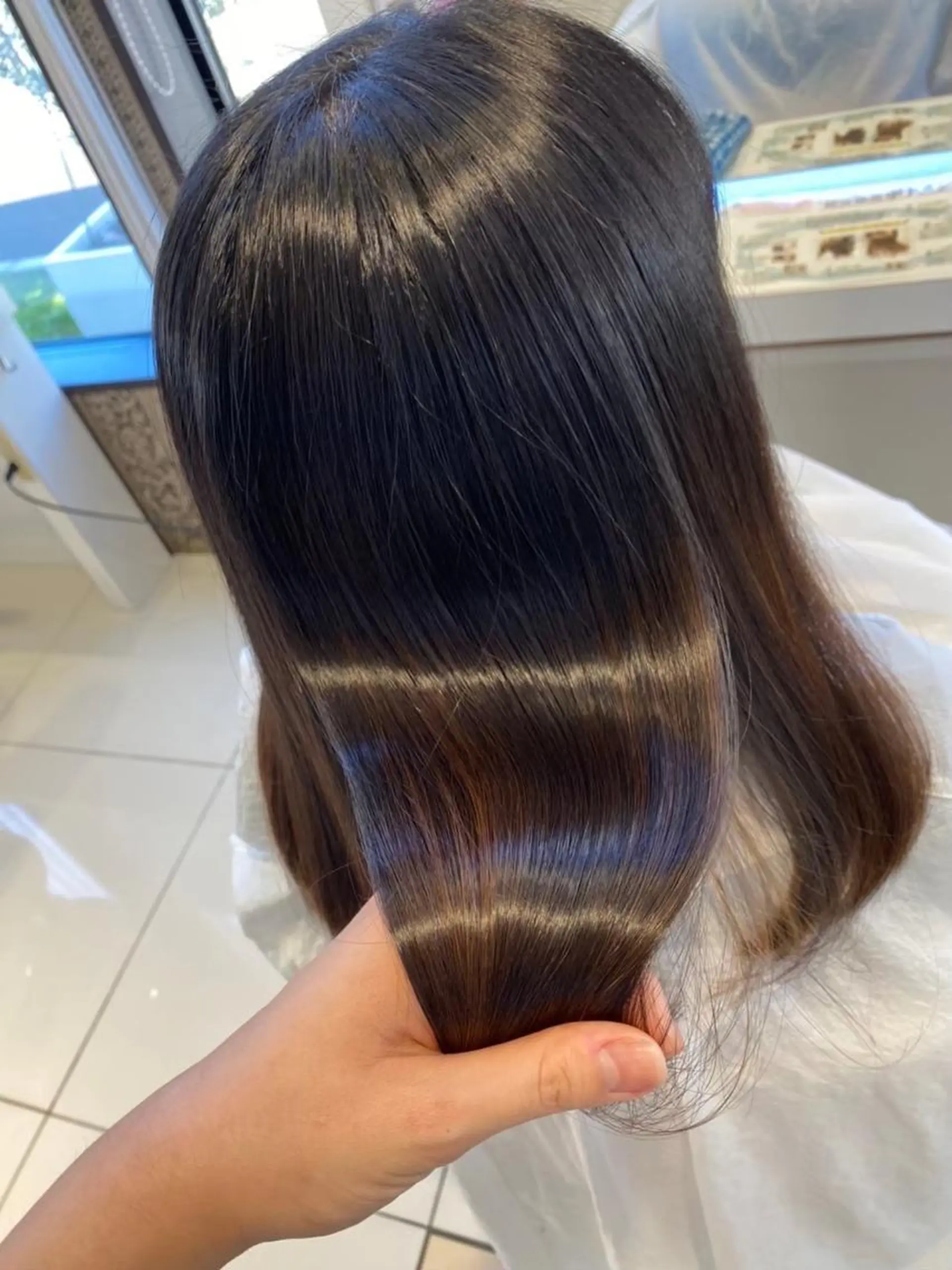 ロング 大川 有香のヘアスタイル