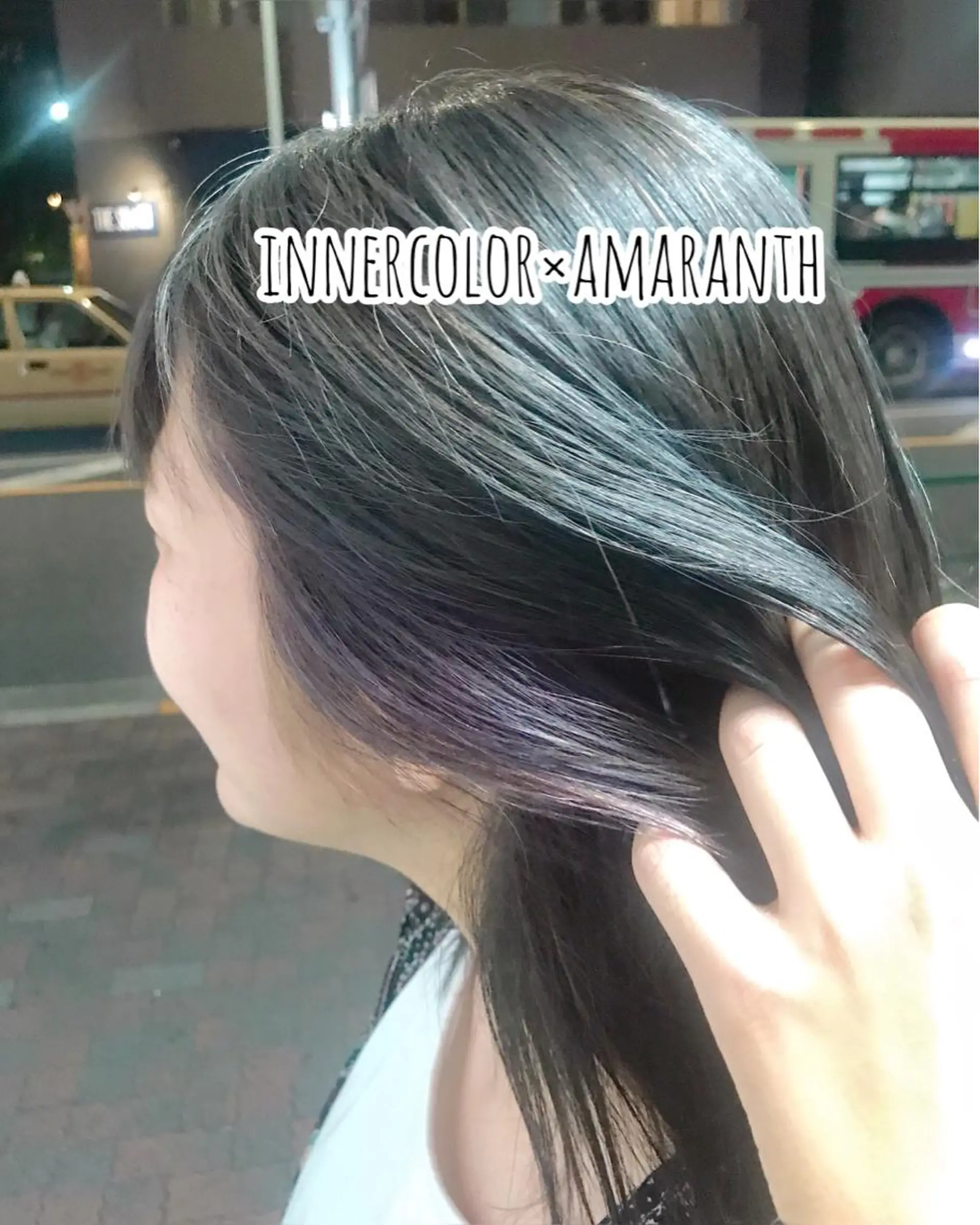 ミディアム カラー パーマ 年間1500人担当 代表　南一路のヘアスタイル