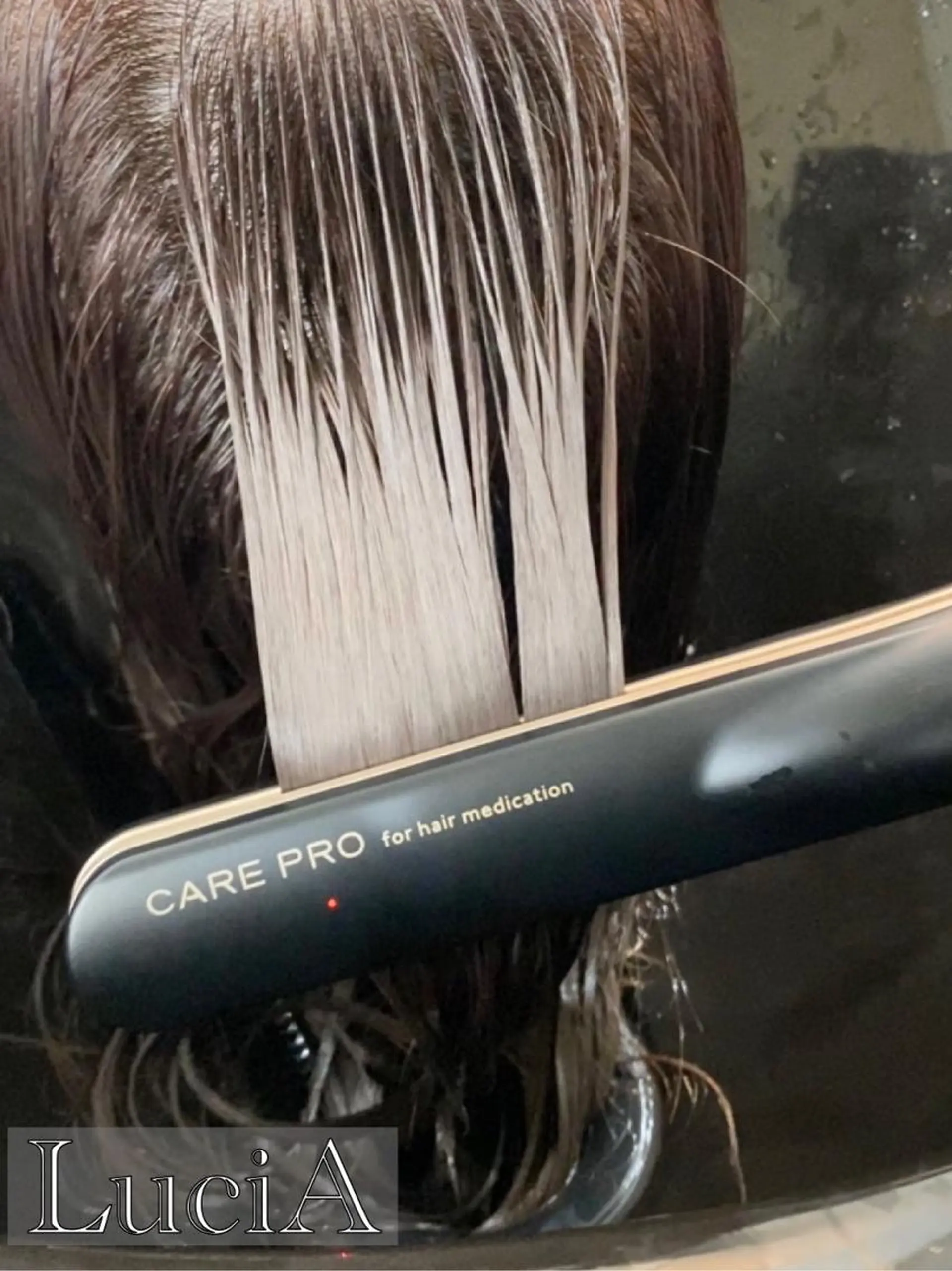 カラー ロング ヘアアレンジ エクステ トリートメント LuciA/エクステ カラーのヘアスタイル