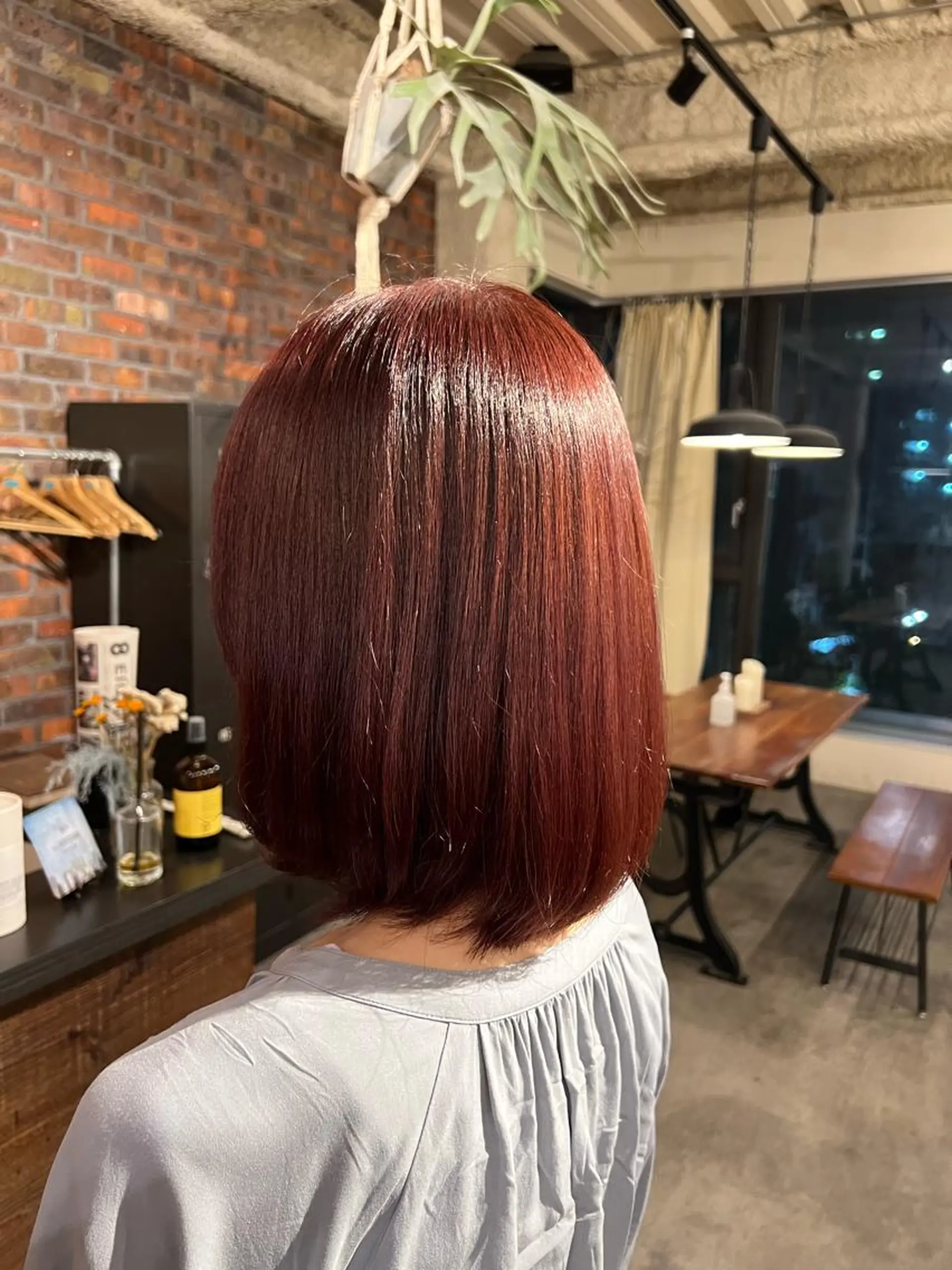 ミディアム カラー ブリーチ ブリーチなしカラー Rino kanayama所属・Rino 金山 ／ 宮澤 萌のヘアスタイル