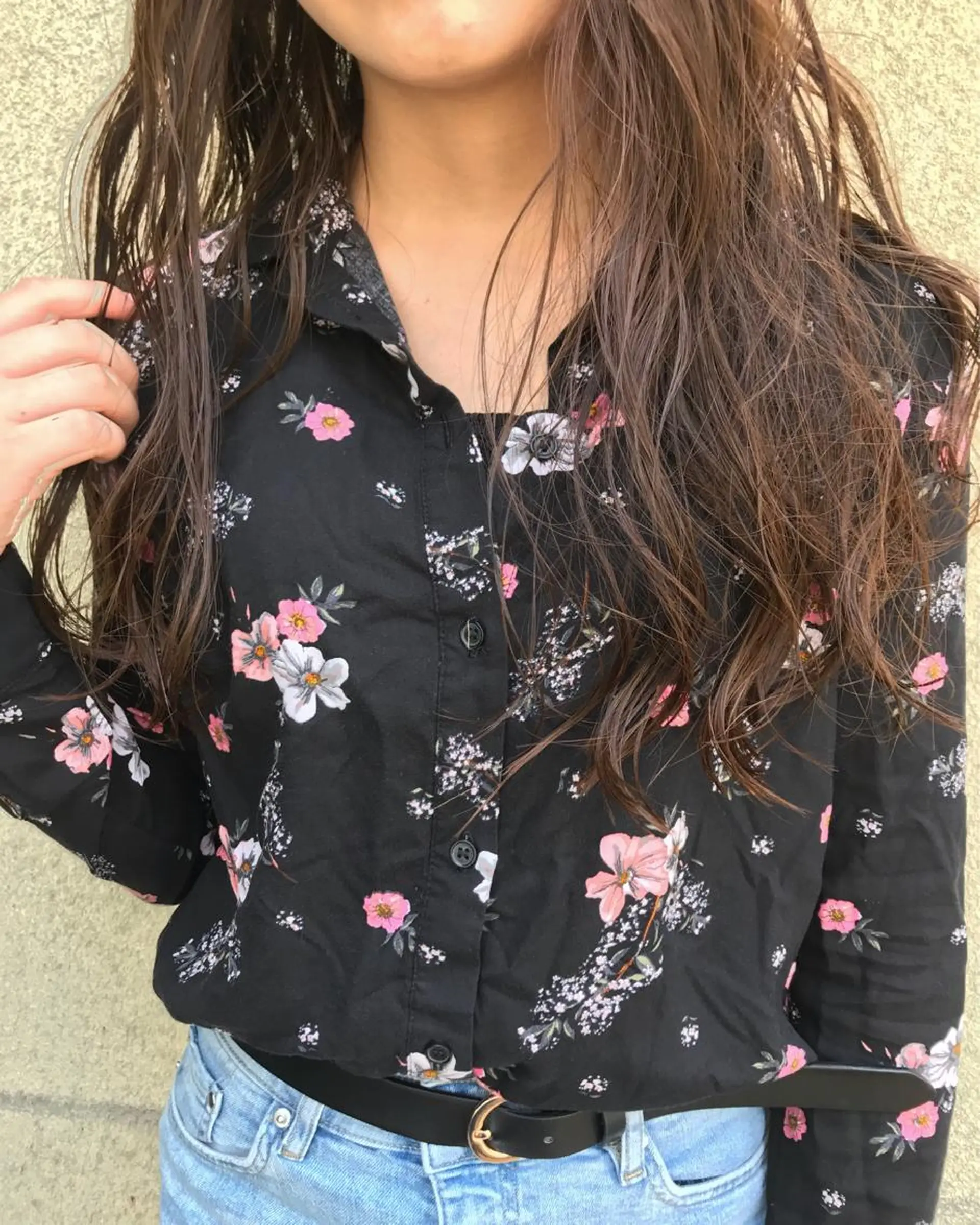 ロング カラー R-5 shonandai所属・🍋透け感カラー🍃 オリーブ🍐Kahoのヘアスタイル