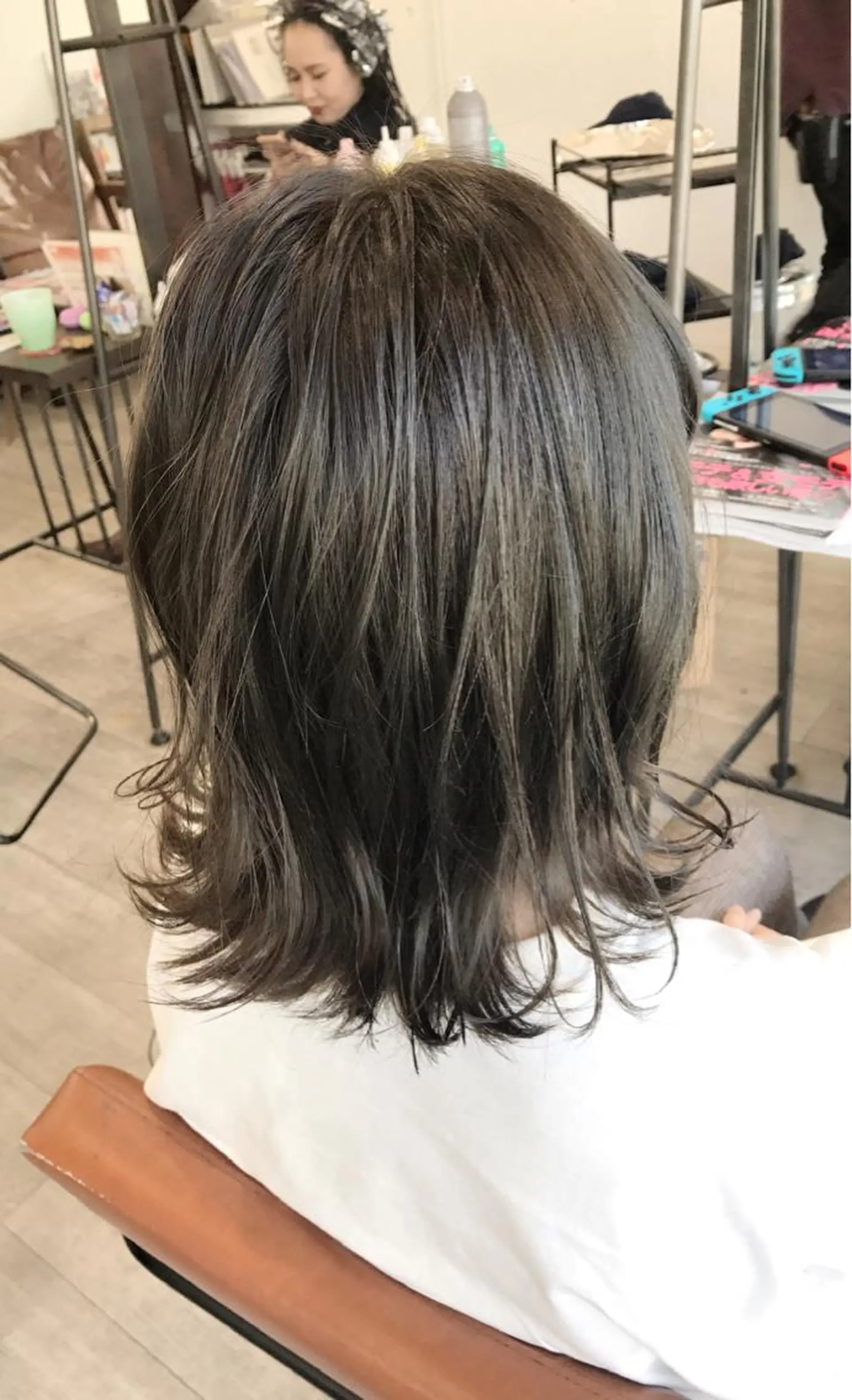カラー ハイライトカラー 外国人風カラー ヘアカラー トリートメント ヘッドスパ グレージュ/髪質改善 Yamato.hのヘアスタイル