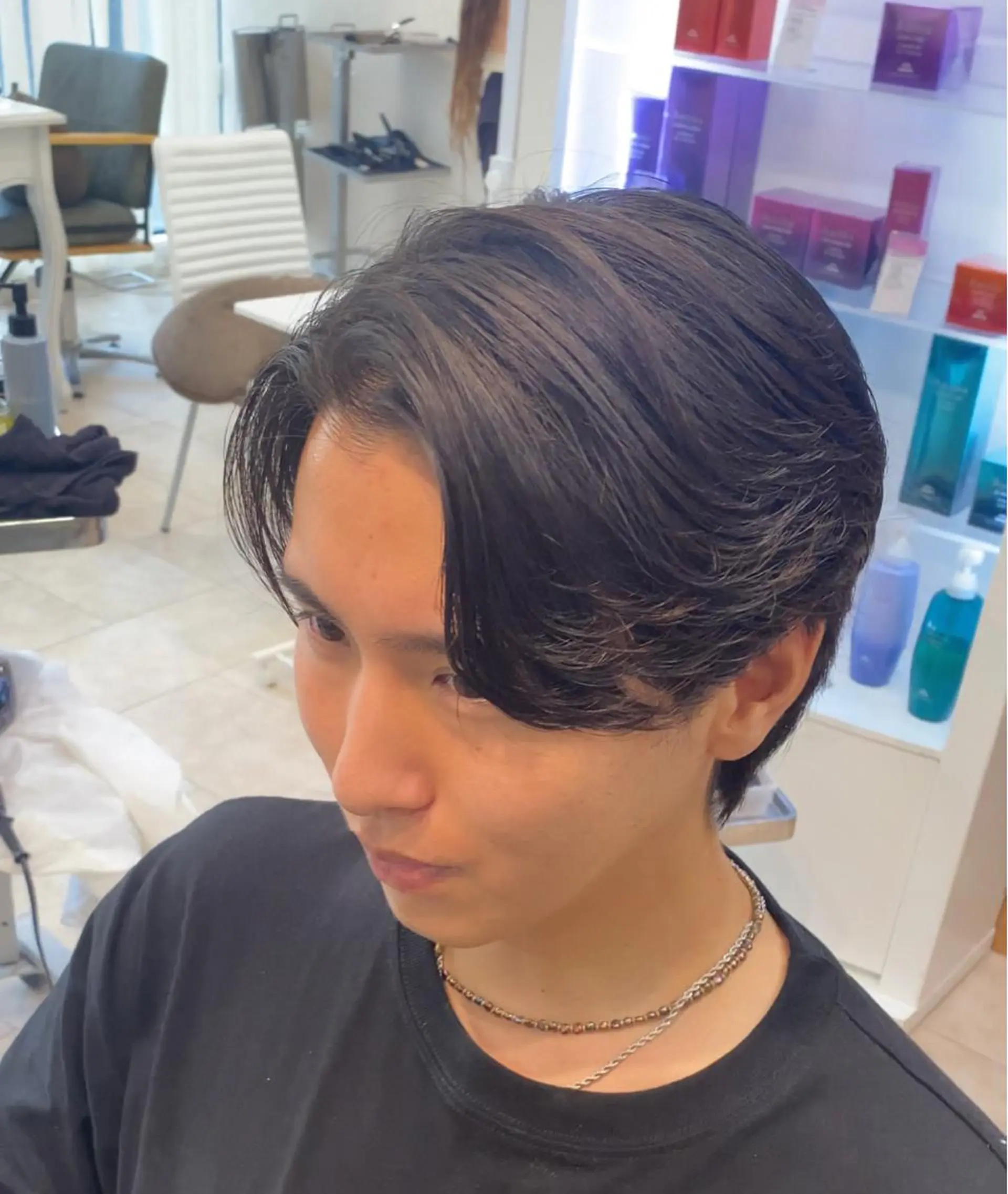 ショート パーマ カット パーマ 似合わせメンズ特化 渡辺尚暉のヘアスタイル