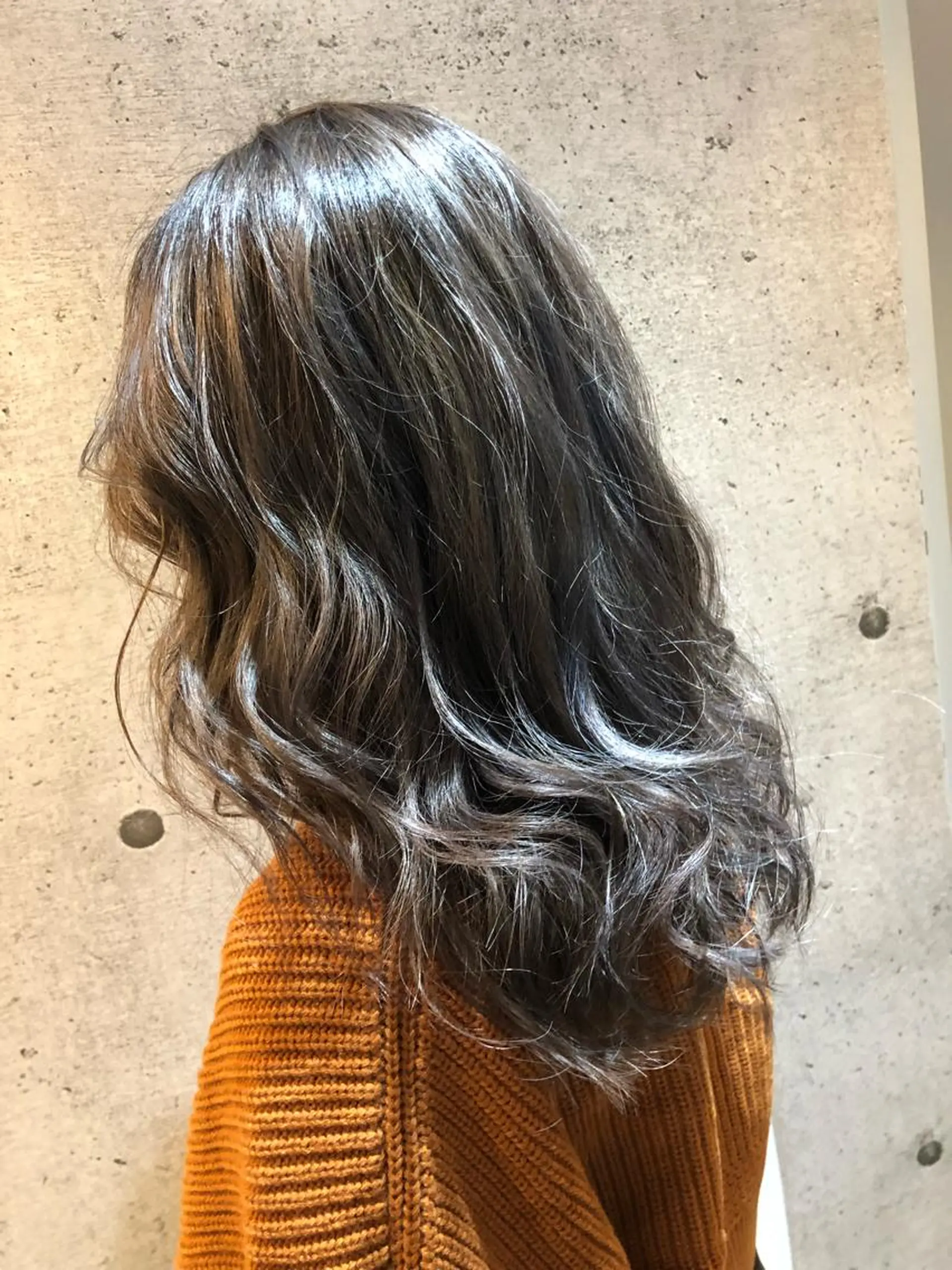 カラー アディクシーカラー アッシュ グラデーションカラー ハイライトカラー カット ヘアカラー トリートメント 久保 敏之のヘアスタイル