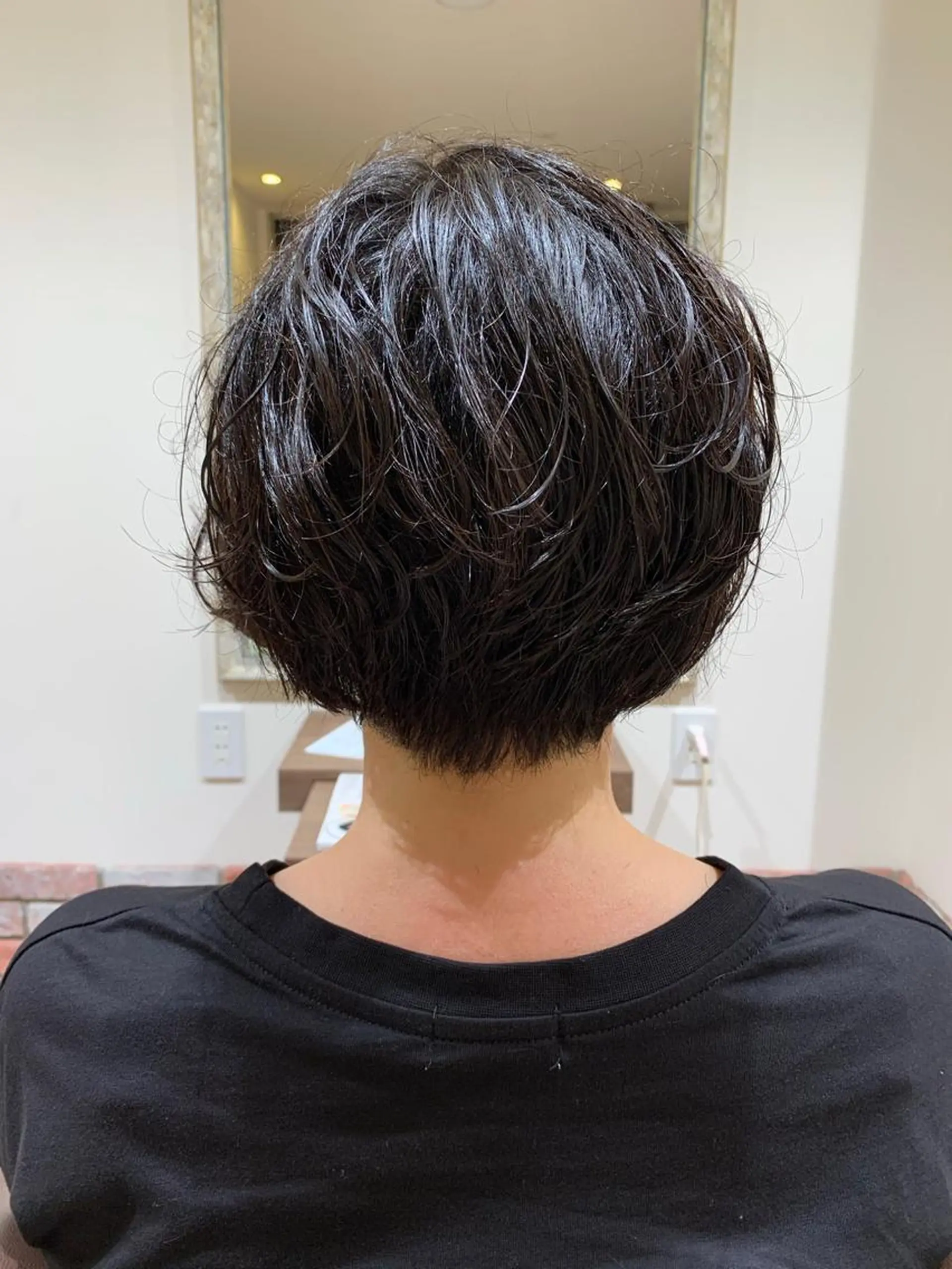 ショート パーマ 髪質改善&Spa fee南越谷2号店所属・髪質改善/南越谷/ 山岸彩夏のヘアスタイル