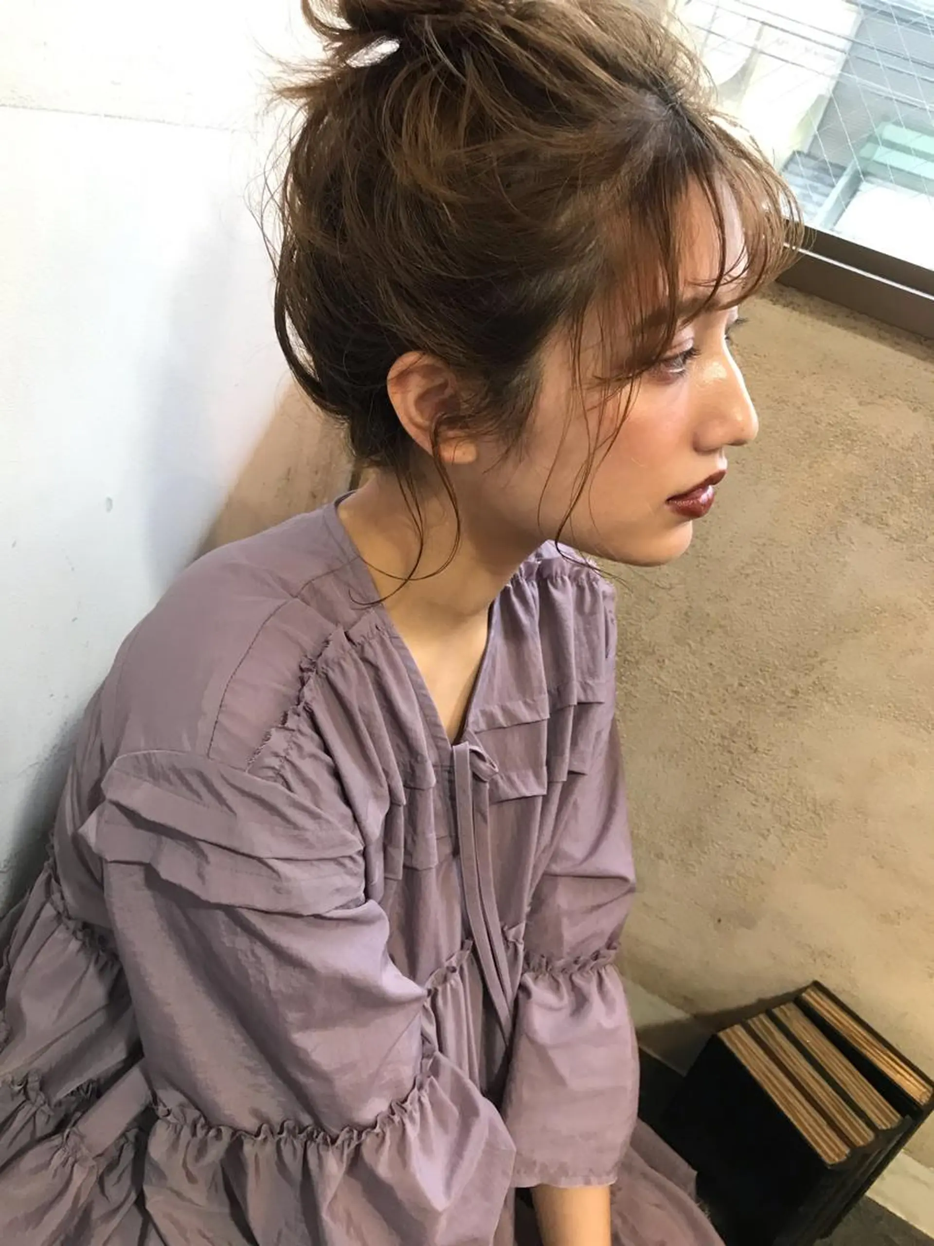 ミディアム ヘアセット 韓国 / 中国ヘア 🦋Noniのヘアスタイル