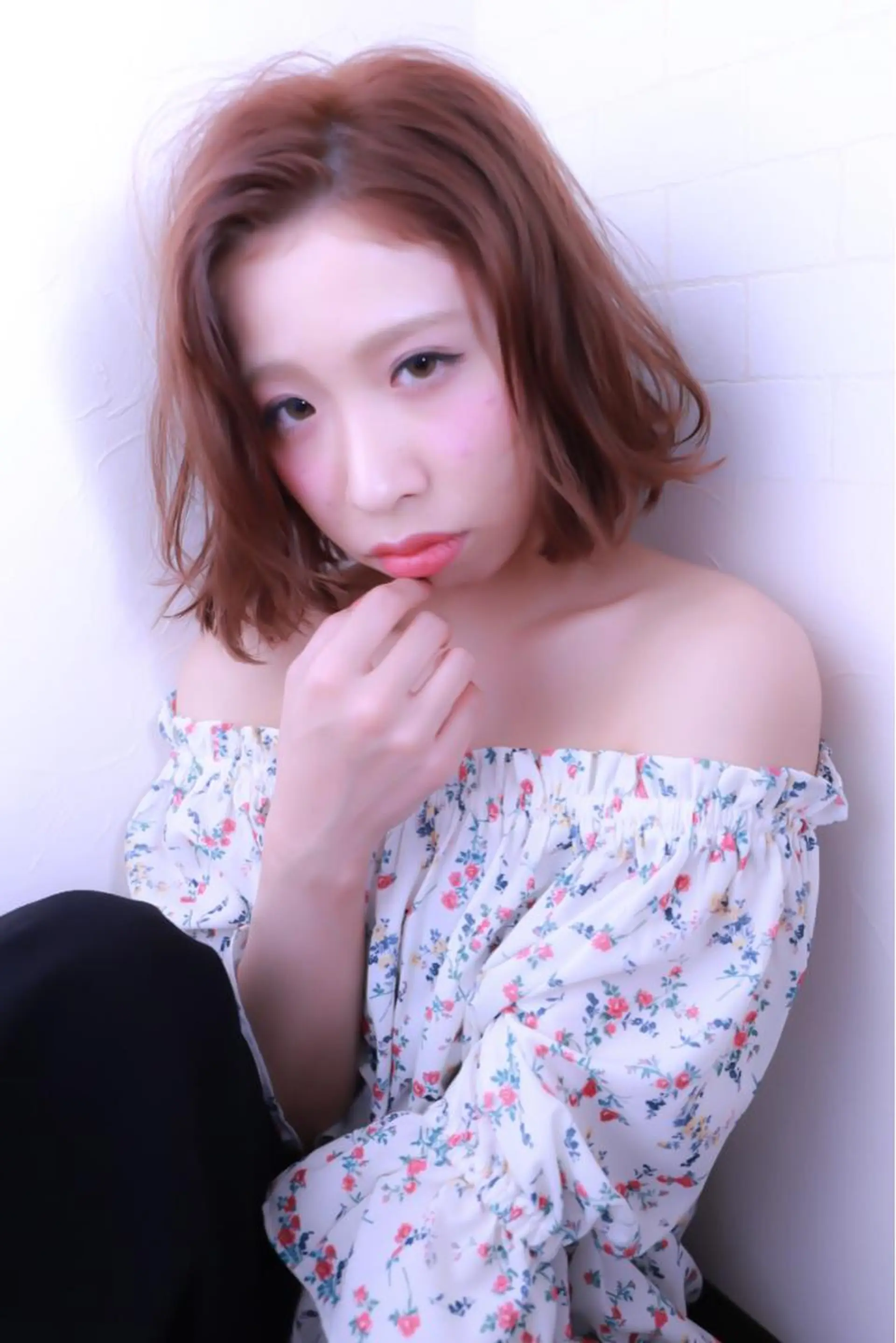 ショート カラー パーマ IVY joure Suzu.のヘアスタイル