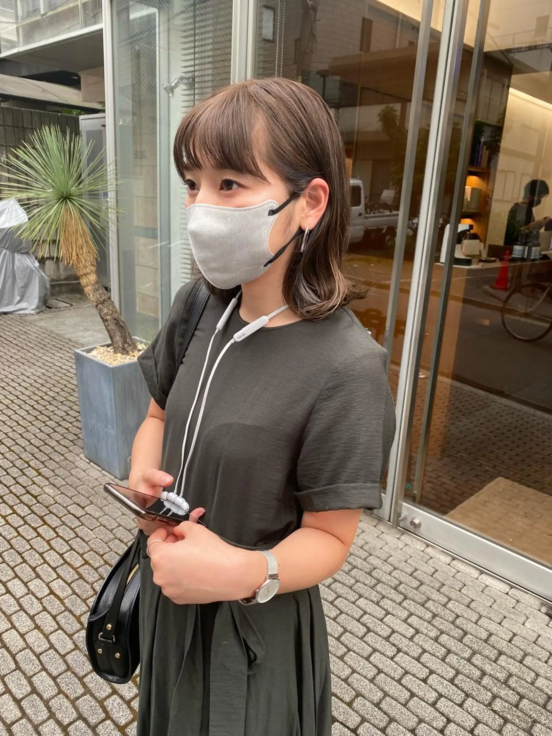 ミディアム カラー Paddle所属・似合わせレイヤー/ レイヤーパーマ/高倉のヘアスタイル