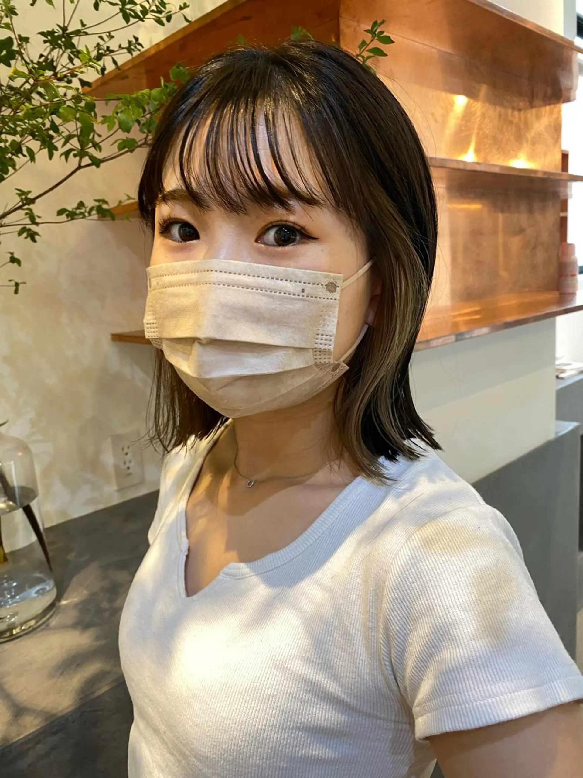 ミディアム カラー SALOWIN 栄3丁目店所属・砂原 ひよりのヘアスタイル