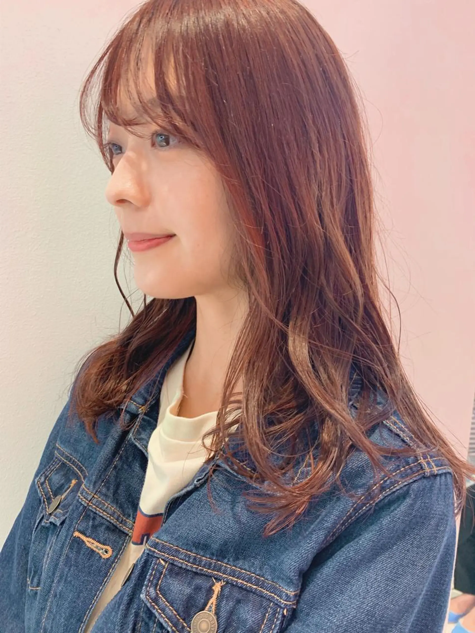 ミディアム カラー パーマ カット sakoda shunkiのヘアスタイル