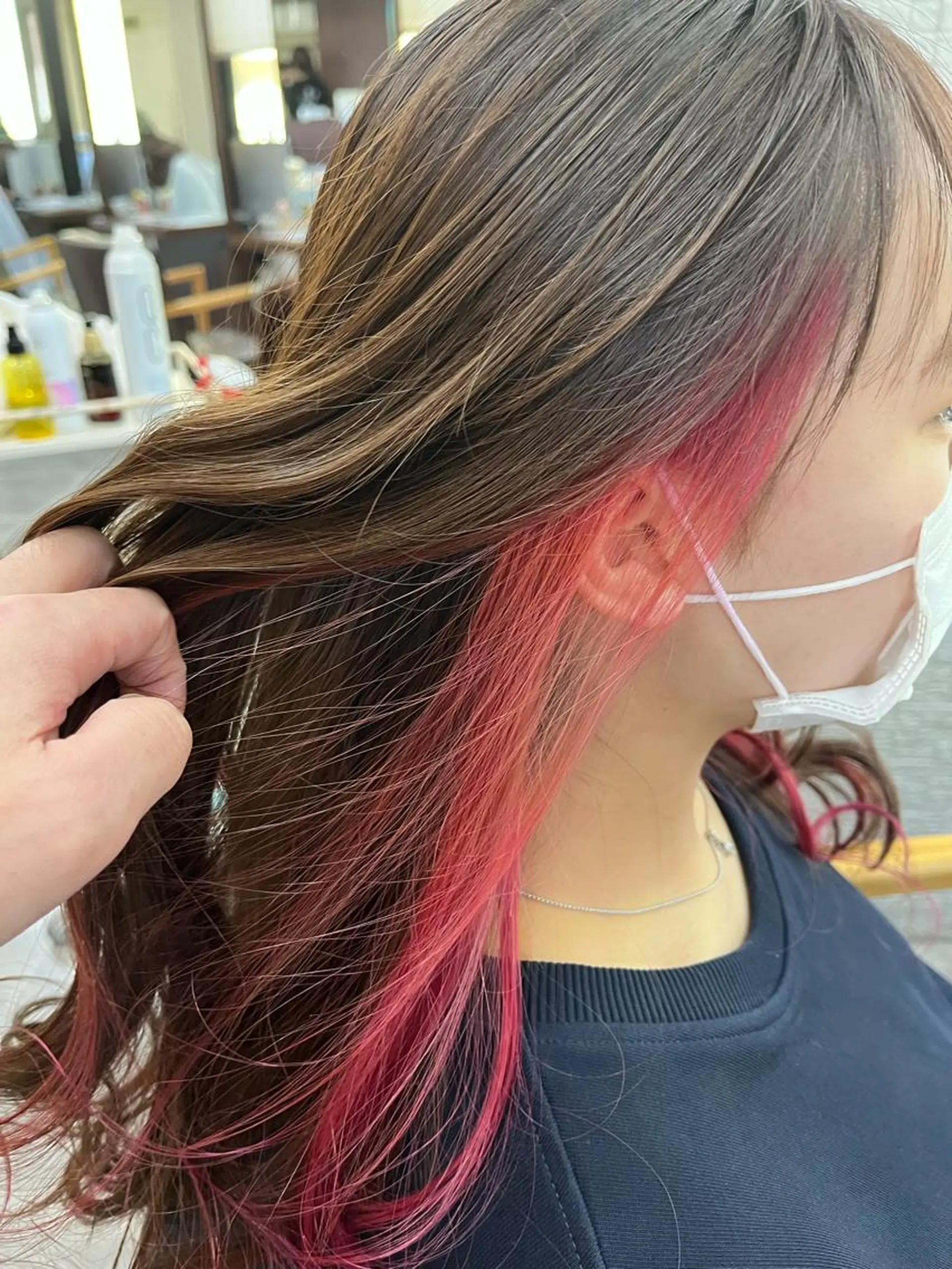 カラー ヘアカラー トリートメント 長内  大明のヘアスタイル