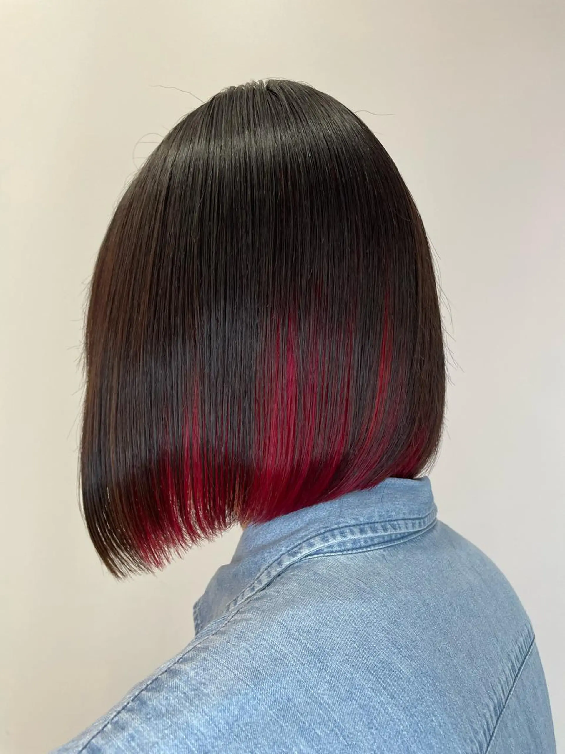 ミディアム カラー HIKARU副店長/ ✨️髪質改善のヘアスタイル