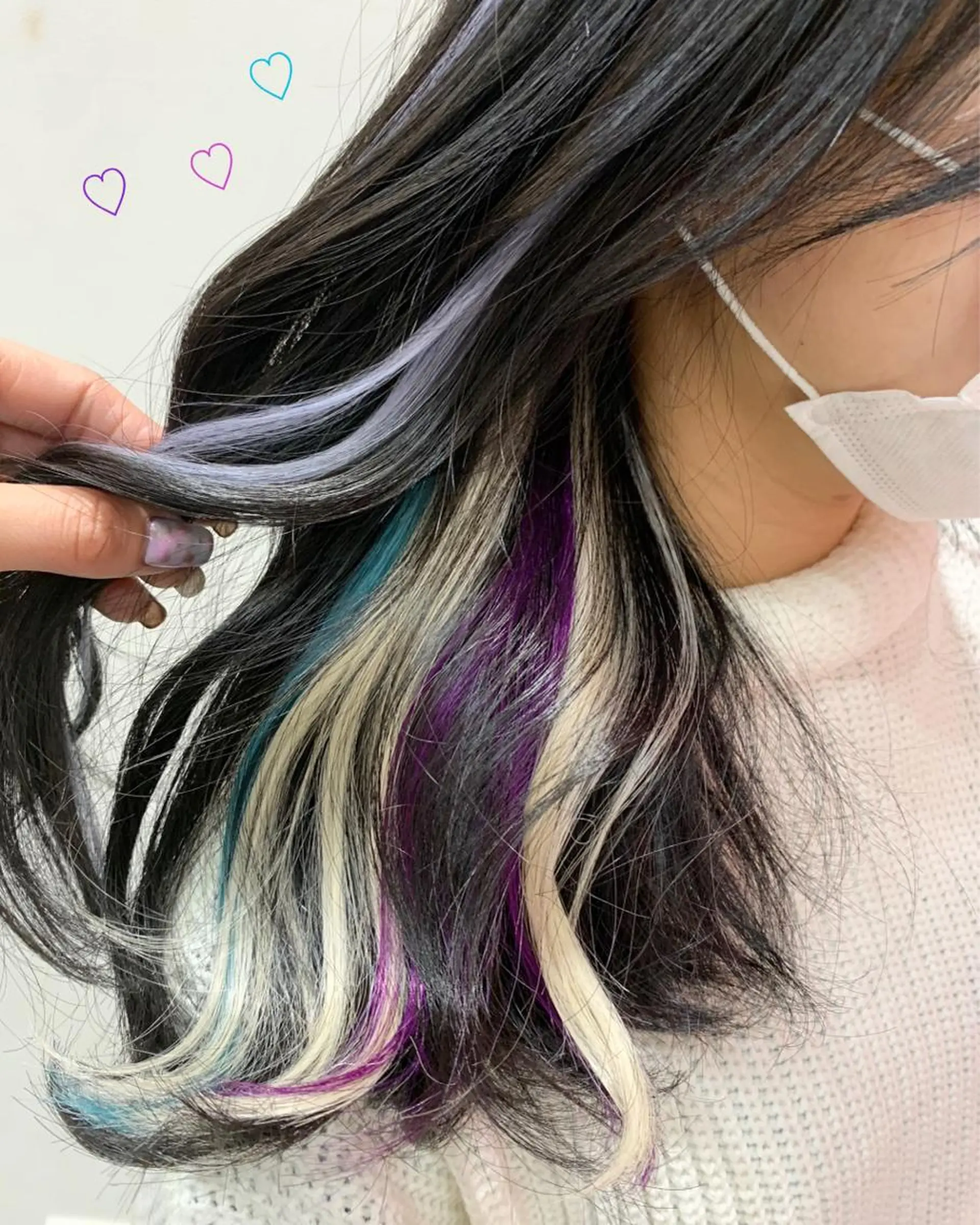 ロング カラー シールエクステ エクステ カット エクステ EMANON新宿東口所属・新宿駅近♡個室 ♡関口三都季🌜のヘアスタイル