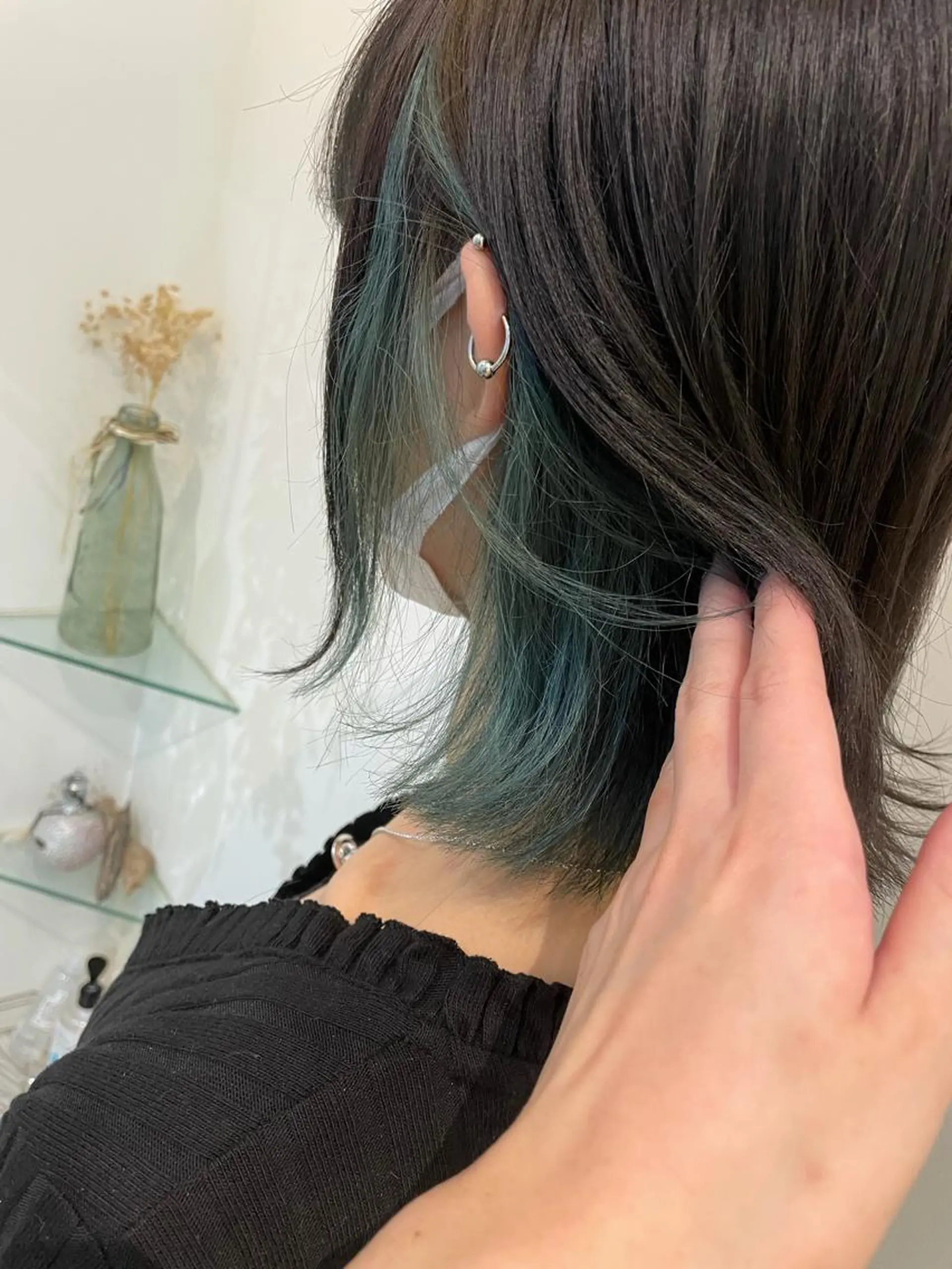 ミディアム カラー 極艶透明感カラー🐰 髪質改善/出雲つぐみのヘアスタイル