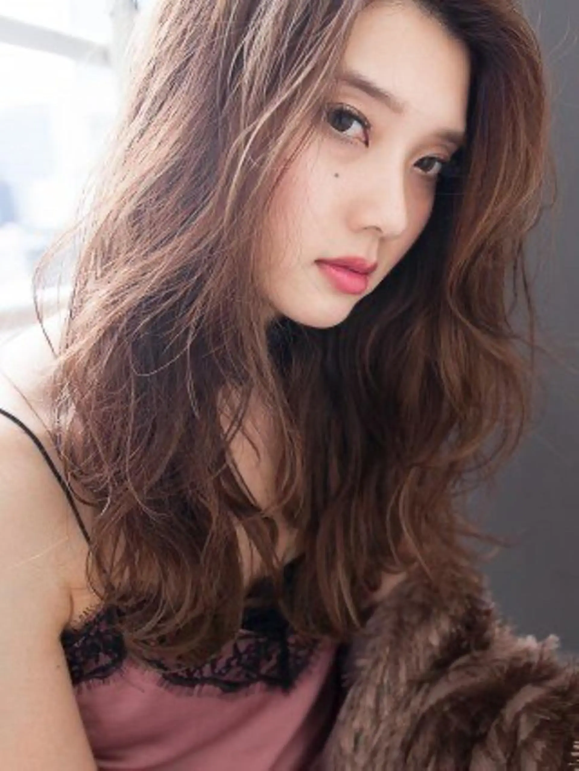 ロング カラー neaf六本木所属・韓国風レイヤー ショート/犬塚 優介のヘアスタイル