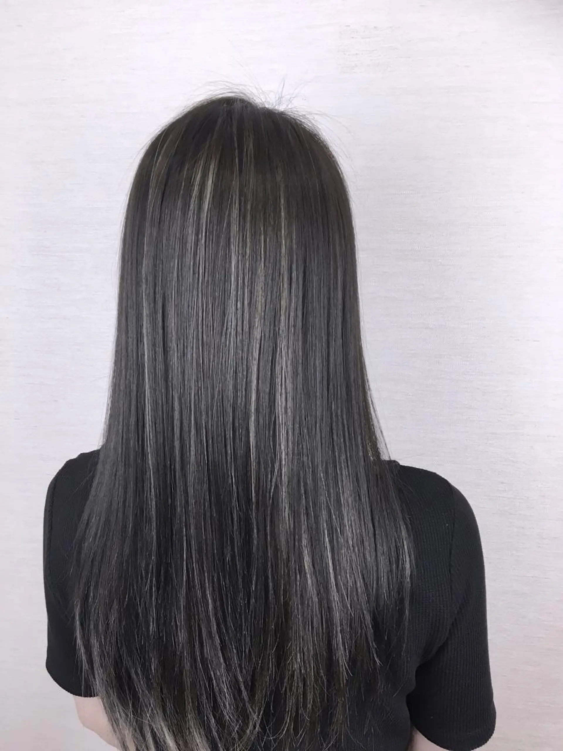 ロング ブリーチなしダブル/ レイヤーカット 小棹のヘアスタイル