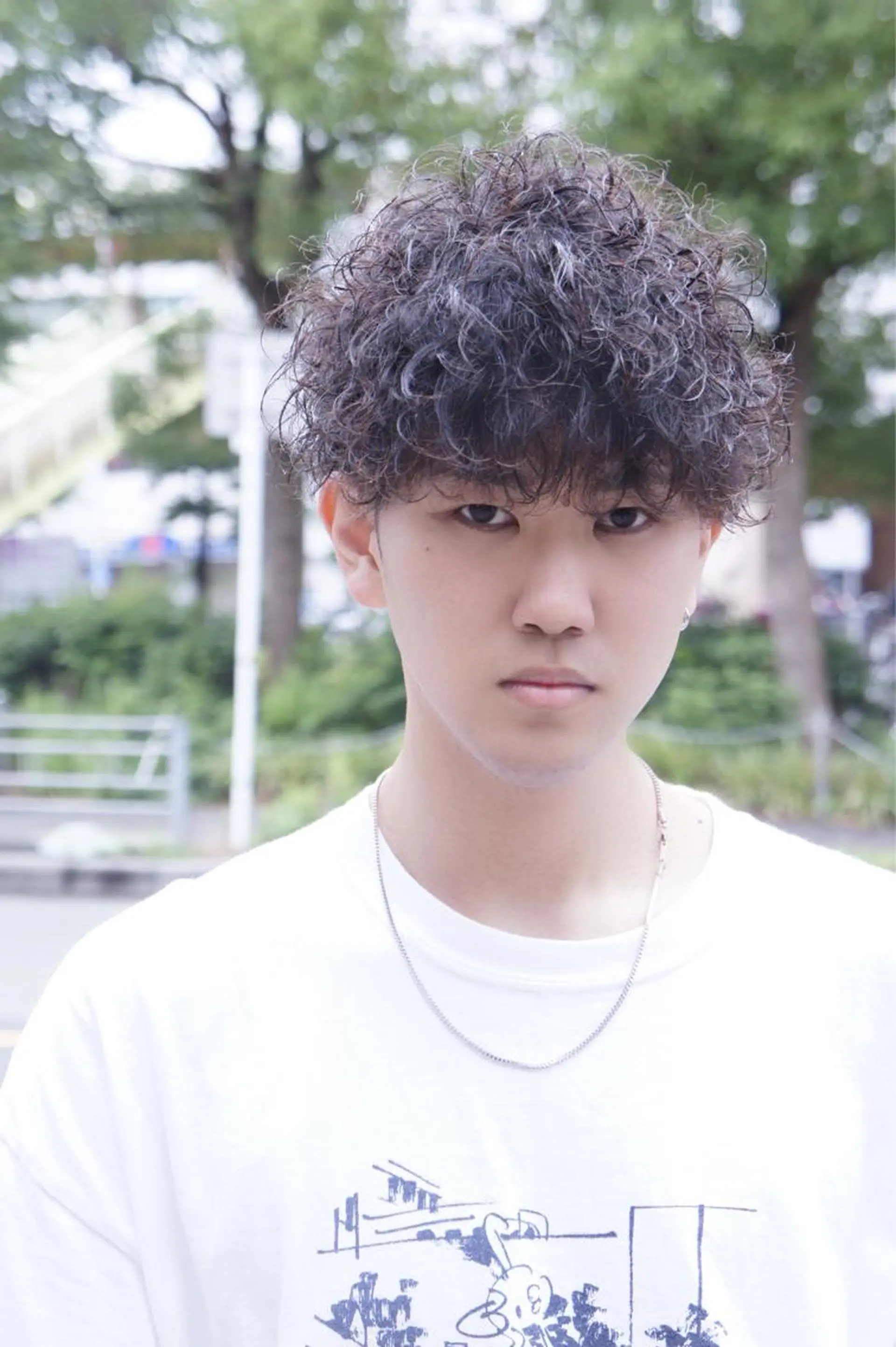 ショート パーマ メンズ HAIR AVENUE benkei 出戸店所属・メンズヘア専門 ウタカユウキのヘアスタイル