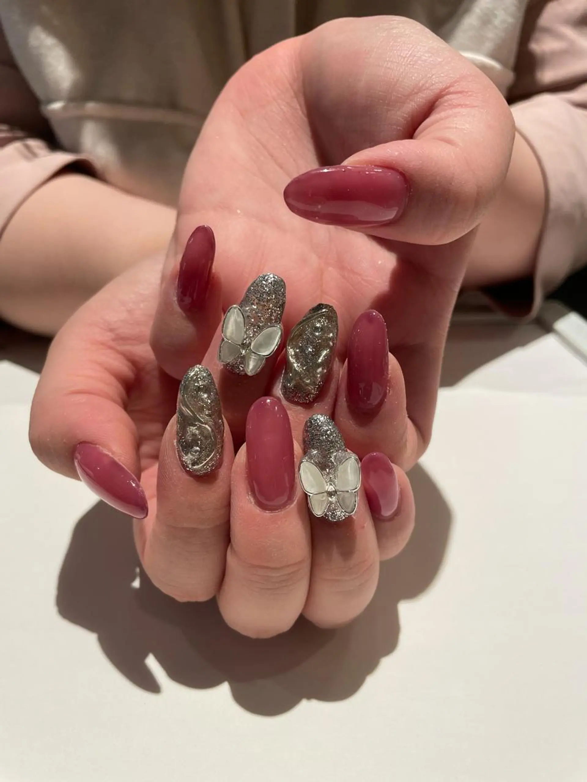 ネイル ハンドネイル 大阪福島 韓国まつげ Sayaka🤍🐩のマツエク・マツパデザイン