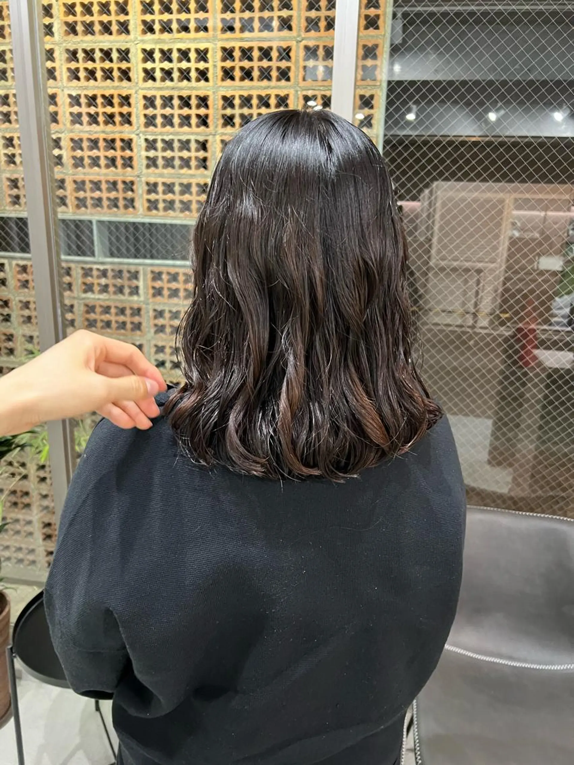 パーマ ボブパーマコテ巻き風 パーマNo1深江秀平のヘアスタイル