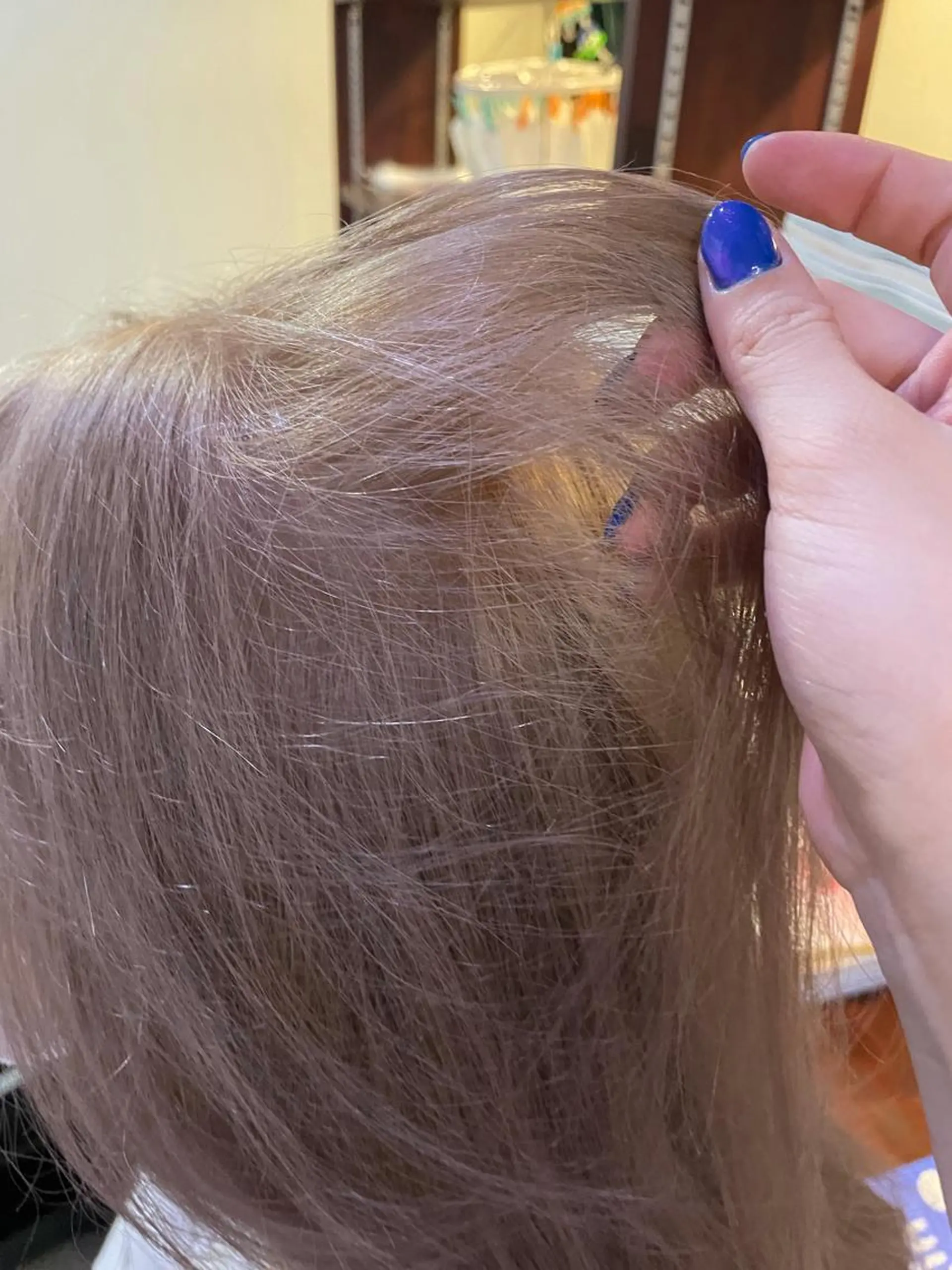 セミロング カラー silo所属・silo MOKA 顔周りカット🦦のヘアスタイル