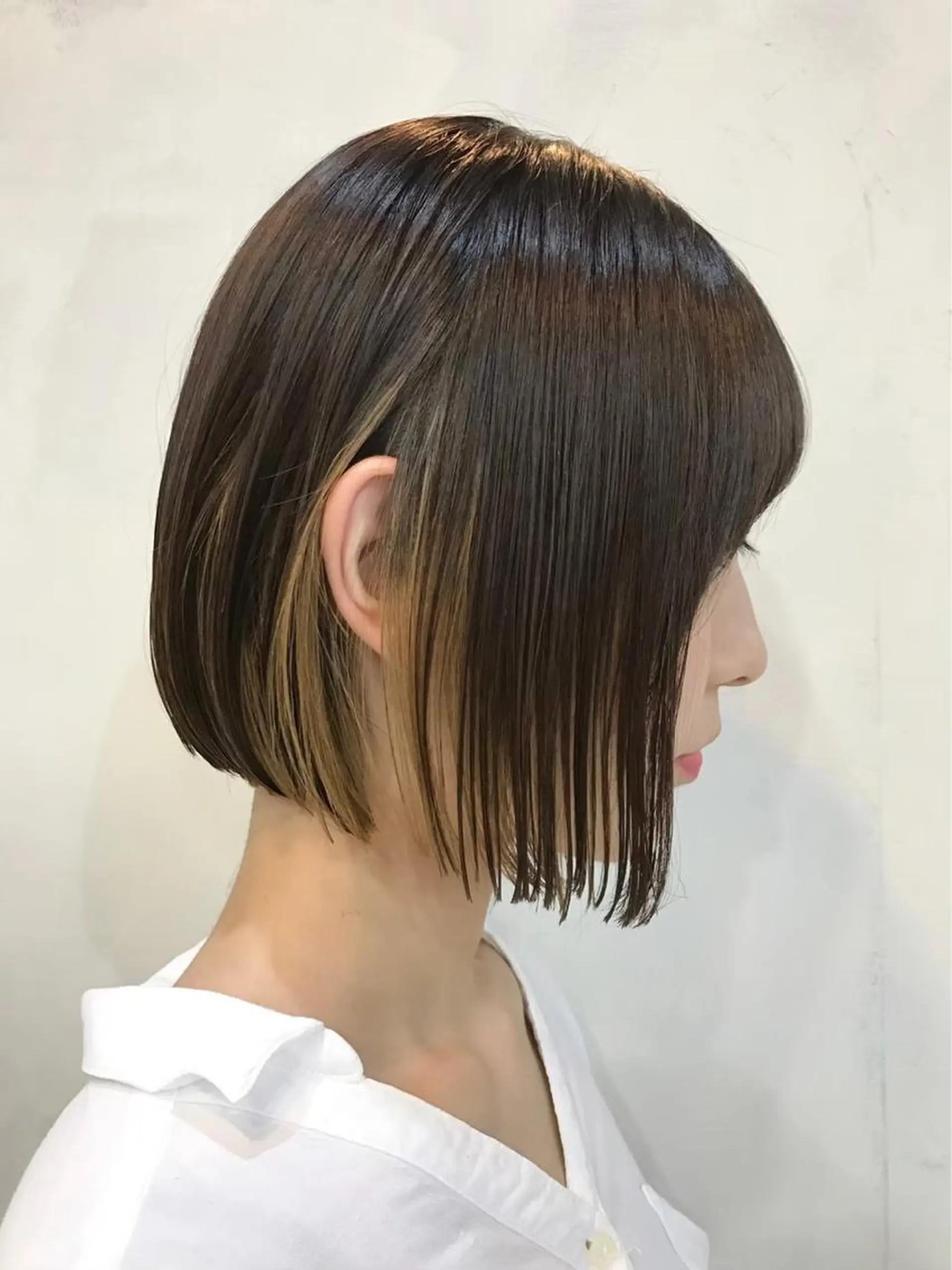 ショート ヘアアレンジ salowin 渋谷　joule所属・美髪矯正 韓国レイヤーのヘアスタイル