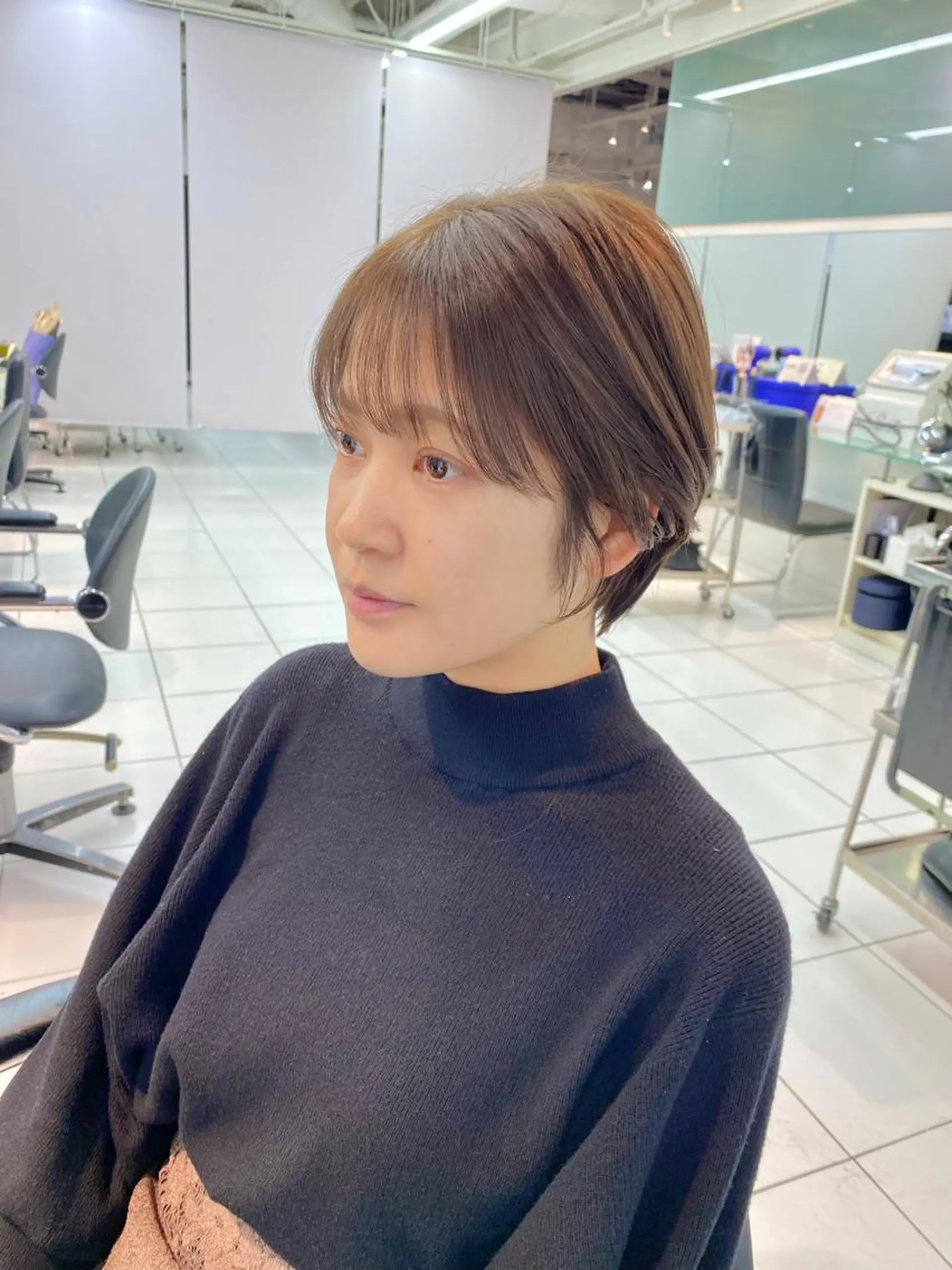 ショート 丸みショート ショートヘア 加藤 真介のヘアスタイル