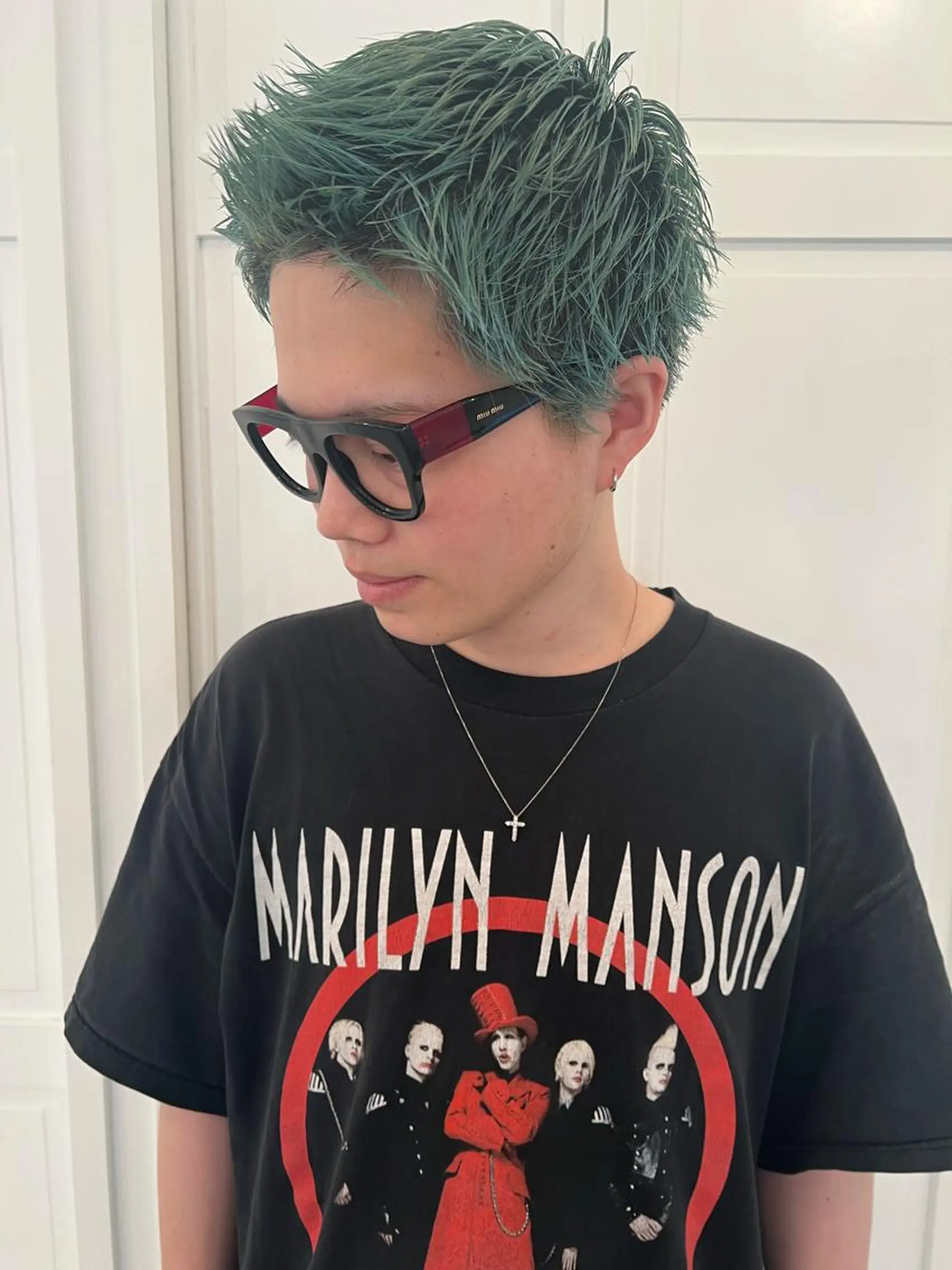 メンズ ブリーチカラー🎀 韓国風/寺門美優のヘアスタイル