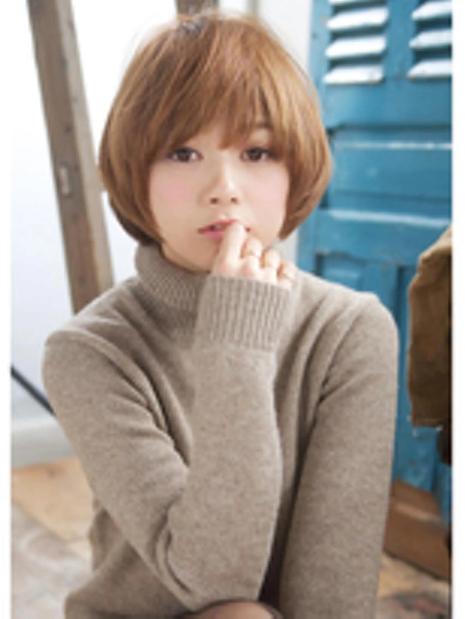 ショート カラー パーマ private salon Ao所属・紹介制private salonのヘアスタイル